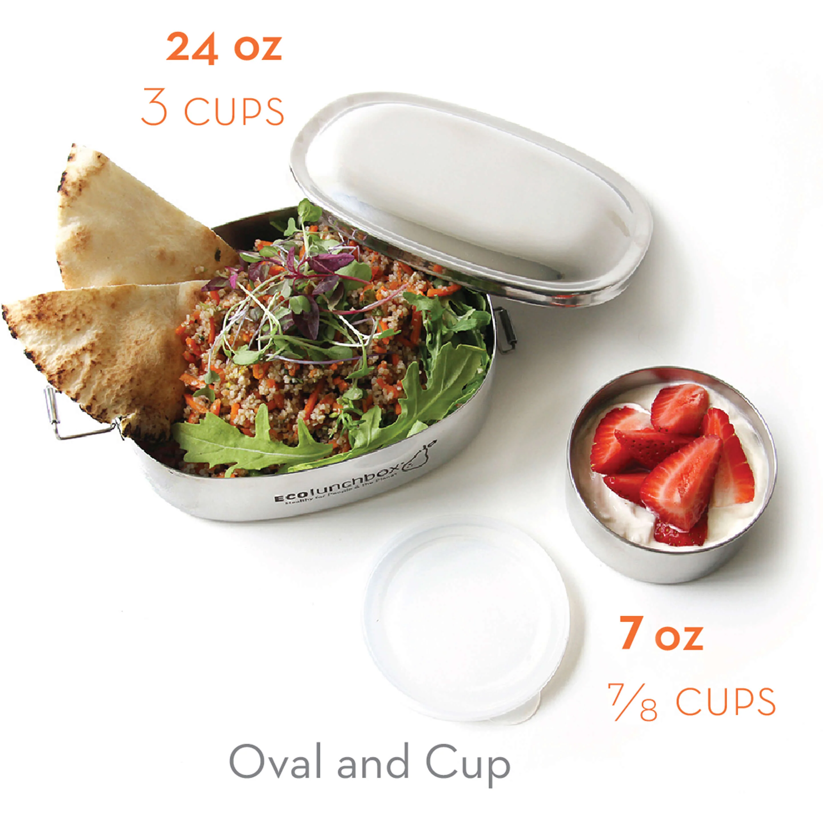 Oval & Snack Cup Container - Image 10