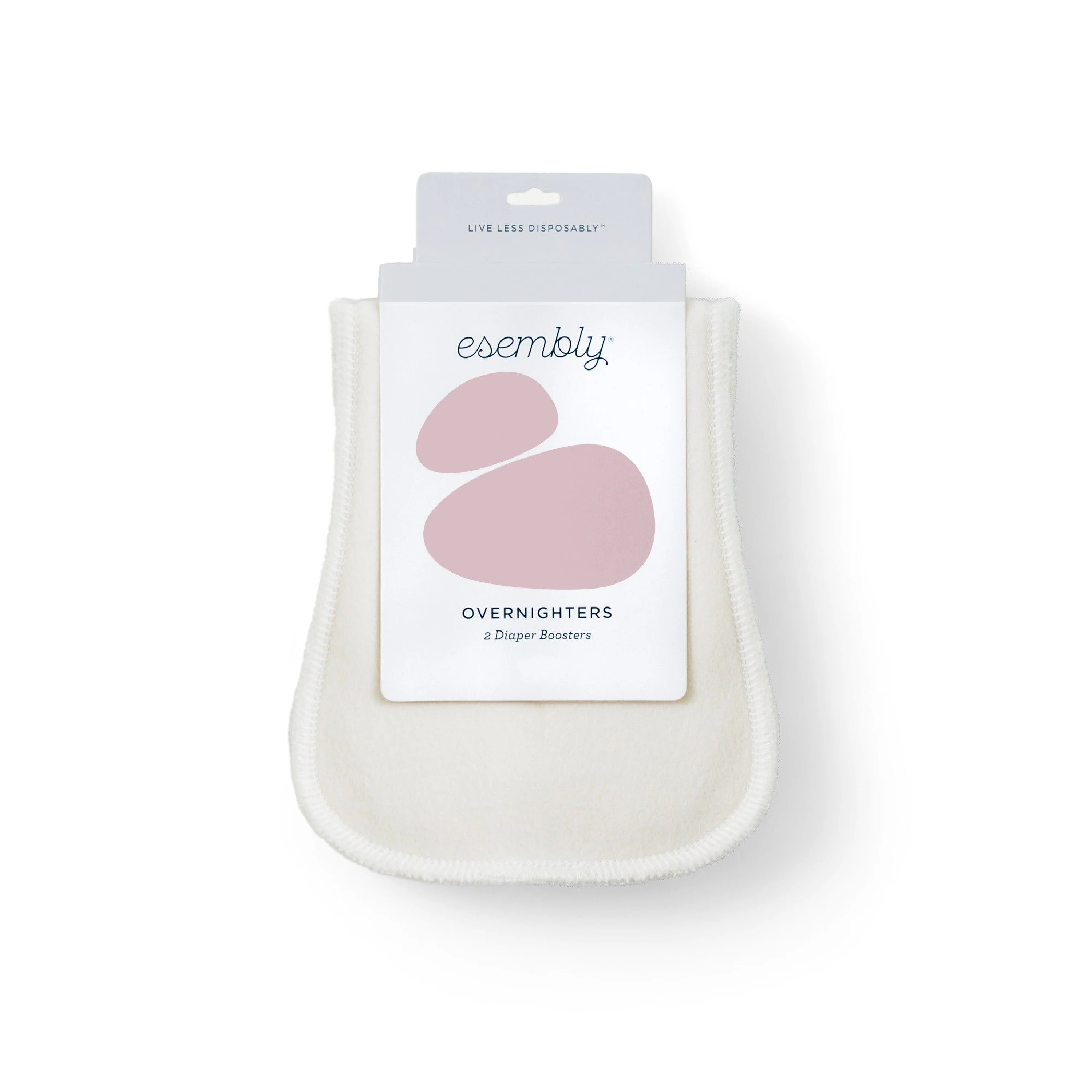 Overnighter Cloth Diaper Boosters made of certified unbleached Organic Cotton - Image 2