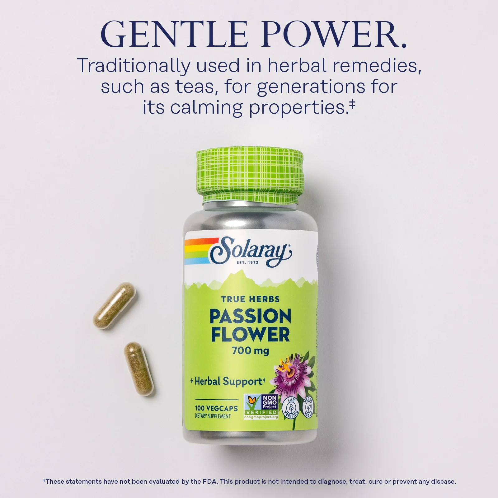 Passion Flower, 700 mg - Image 4