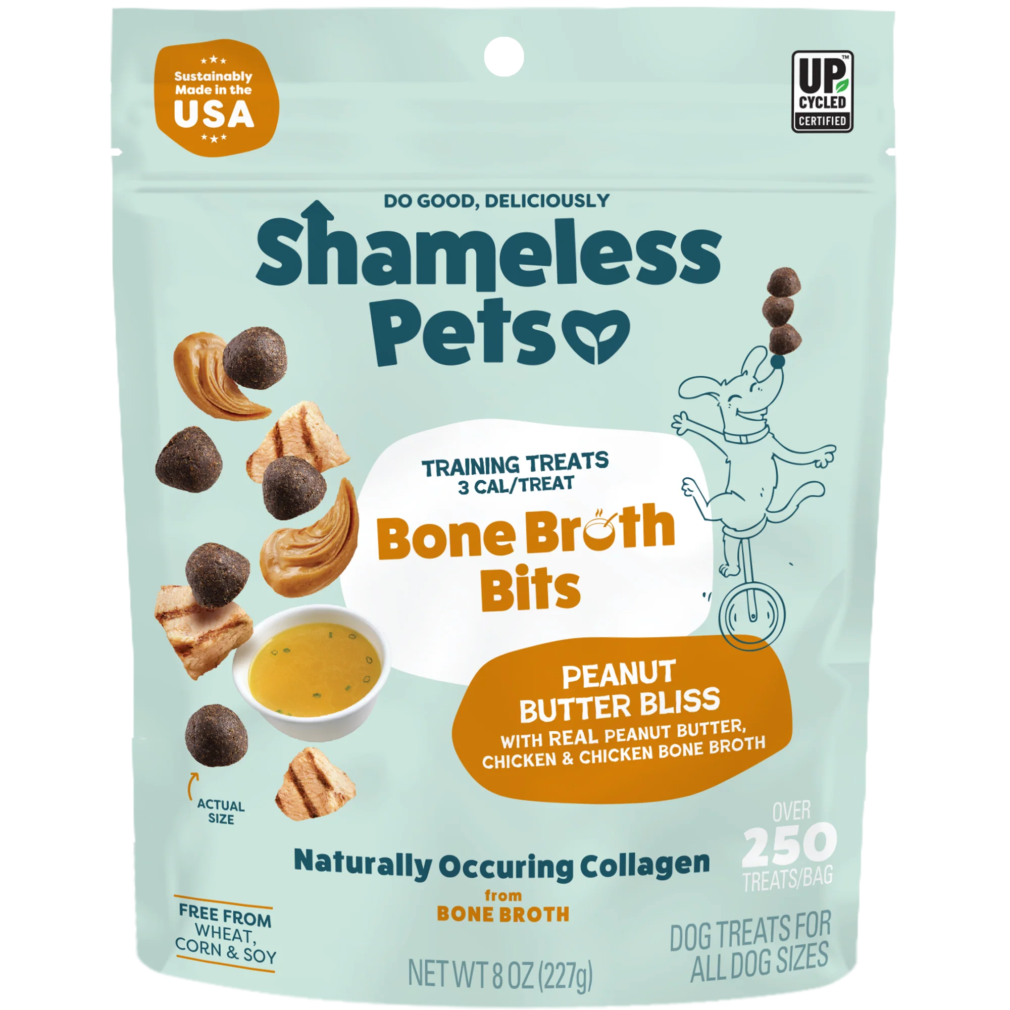 Peanut Butter Bliss Bone Broth Training Treats
