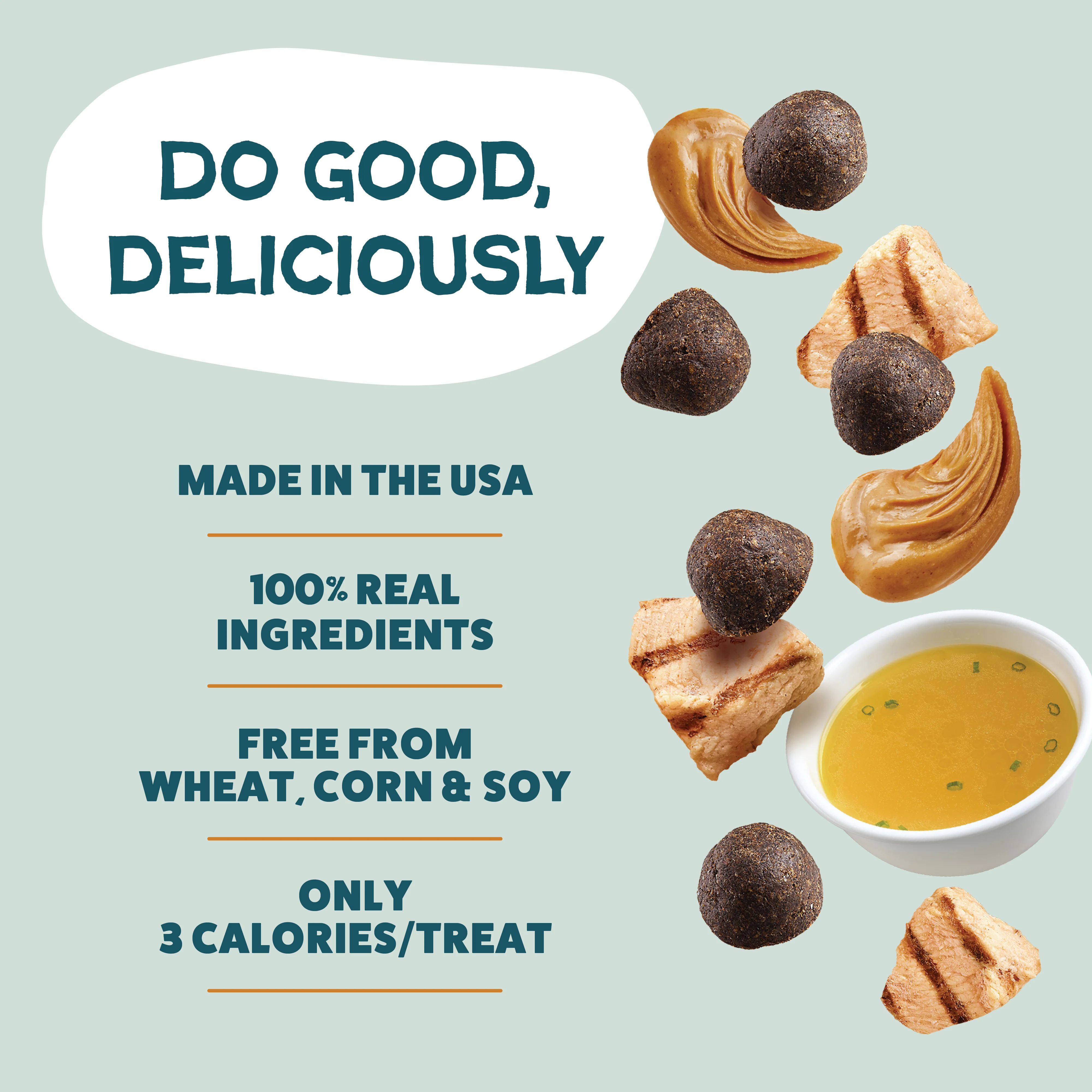 Peanut Butter Bliss Bone Broth Training Treats - Image 4