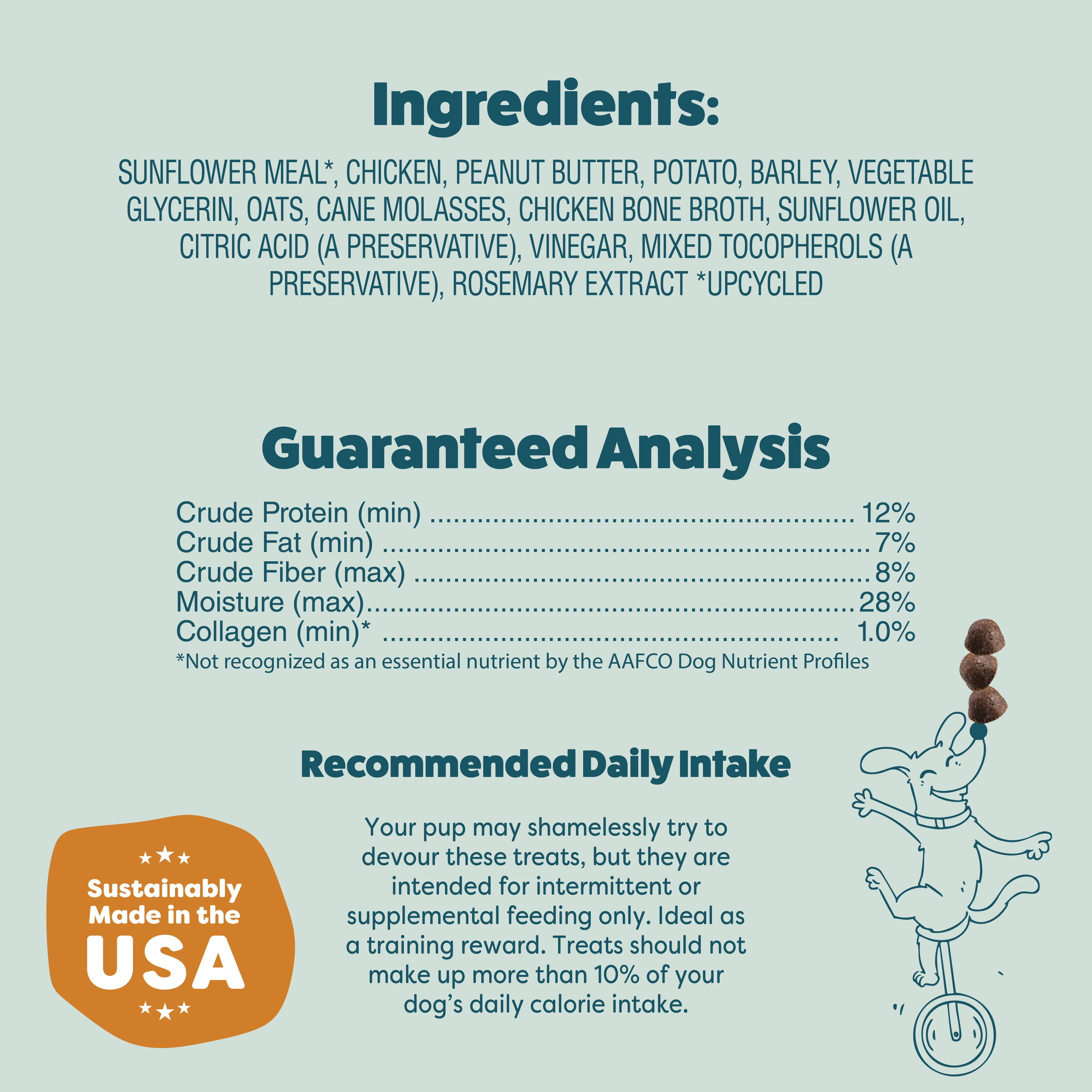 Peanut Butter Bliss Bone Broth Training Treats - Image 7