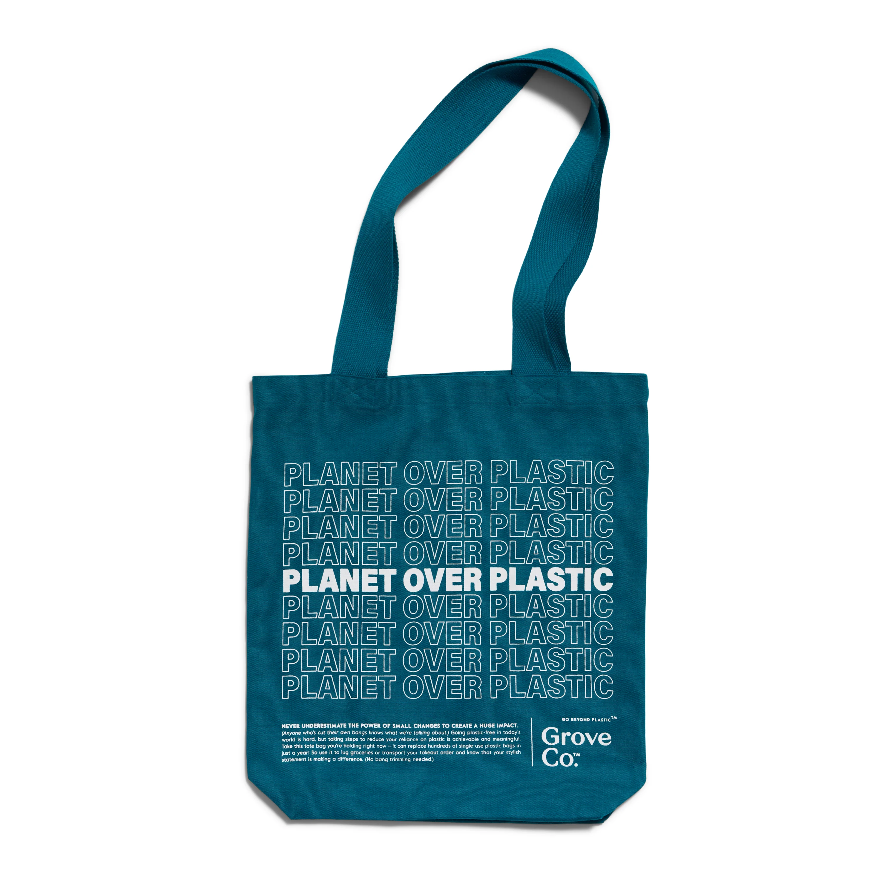 ‘Planet Over Plastic’ Reusable Tote Bag