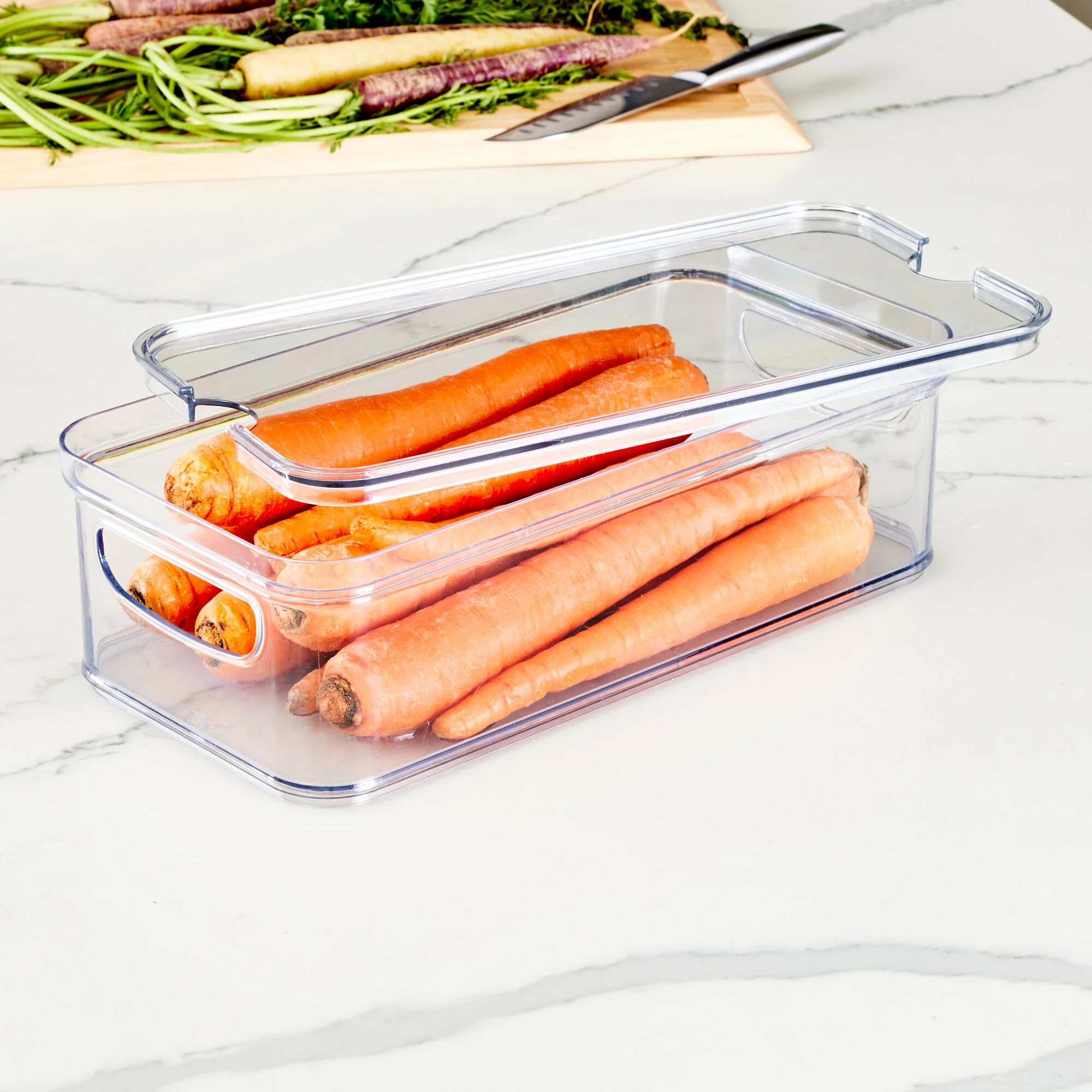 Multi-Purpose Divided Bin - With Tray made with Recycled Plastic - Image 5