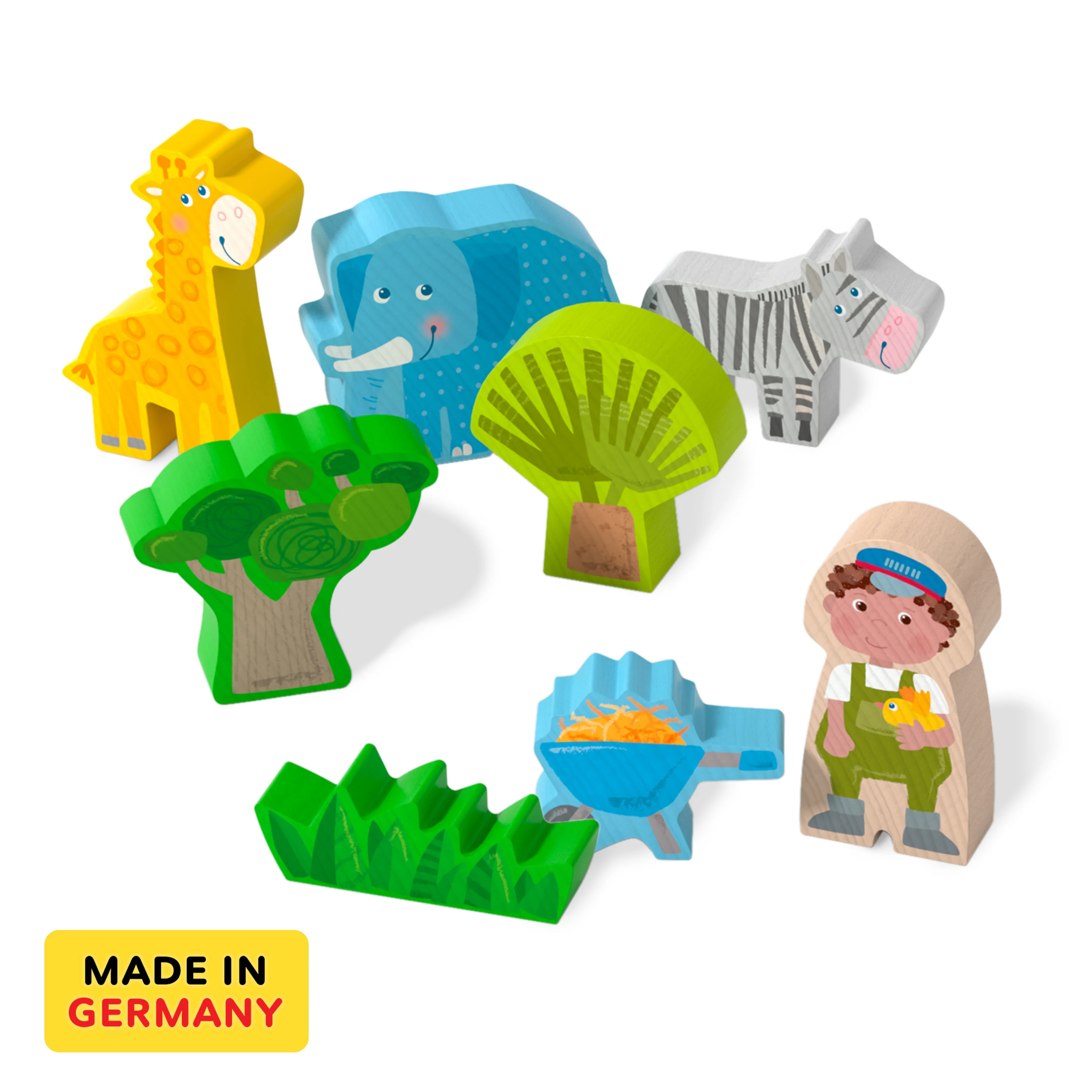 Play World at the Zoo - Sustainably Sourced Wood, 18+ Months - Image 3