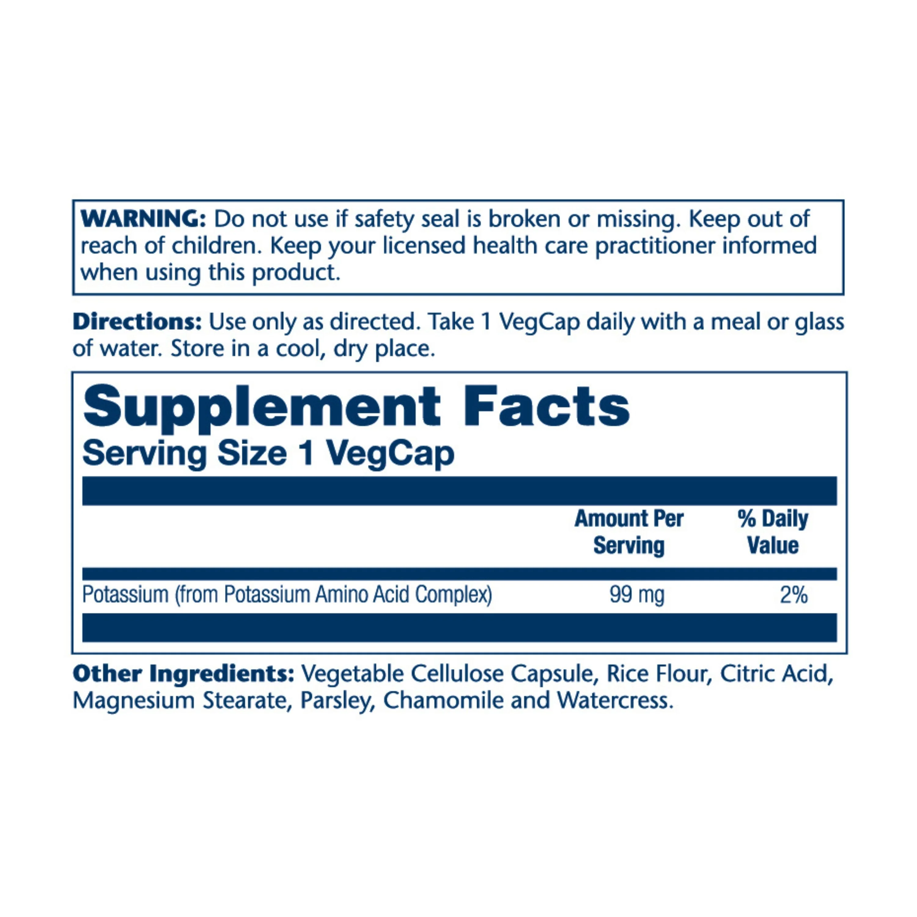 Potassium, 99 mg - Image 2