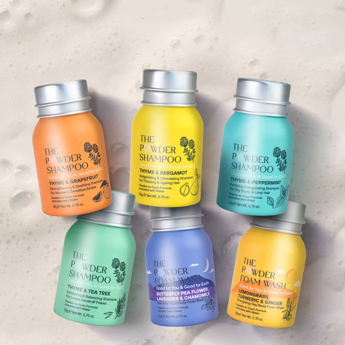 Powder Discovery Set, Shampoo & Body Wash - Image 2