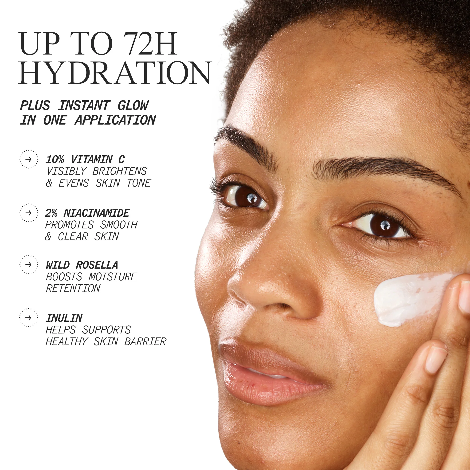 Prebiotix Vitamin C + Niacinamide Whipped Cream, 20% Glow Complex - Image 3