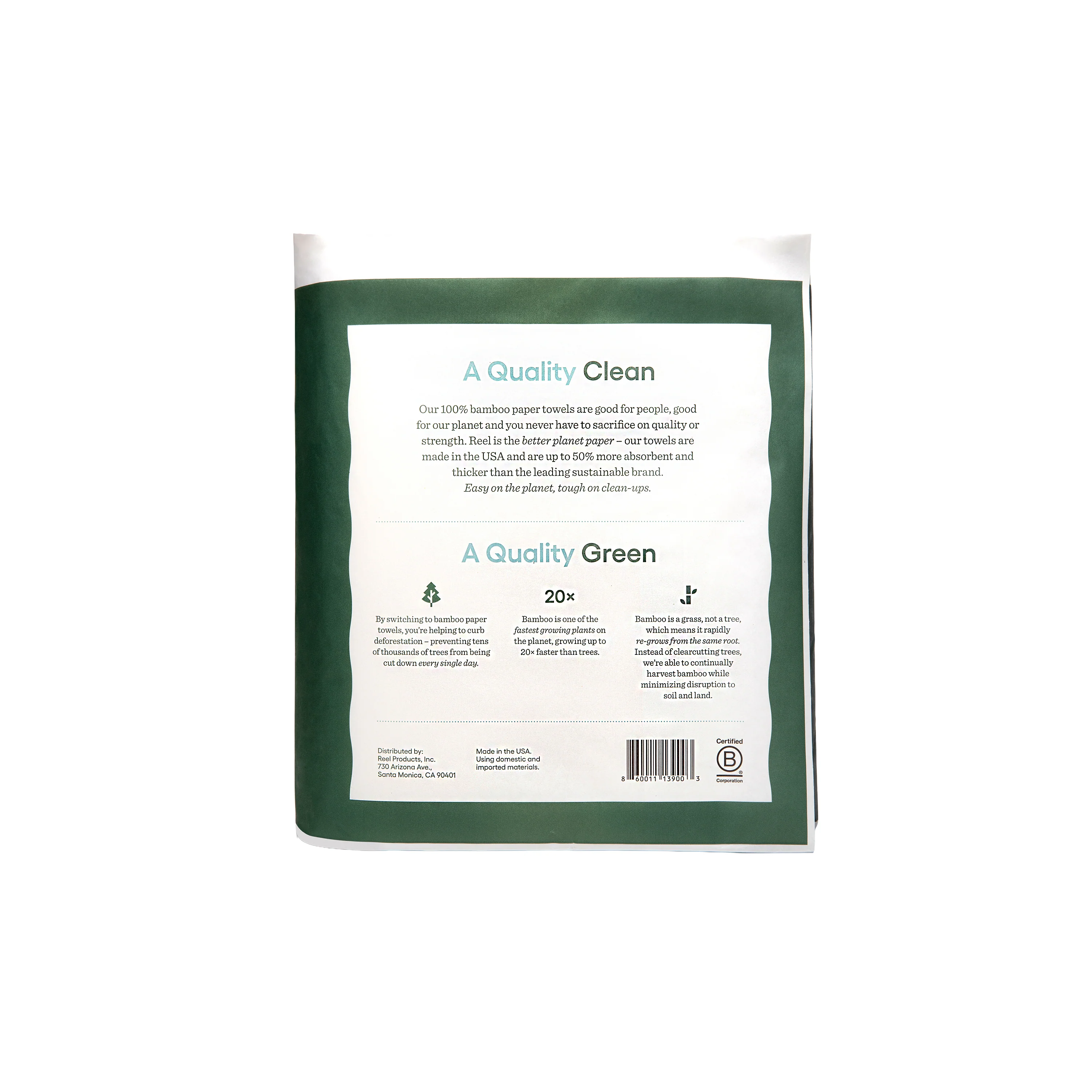 Premium Bamboo Paper Towels - 135 2-Ply sheets per roll - Image 10
