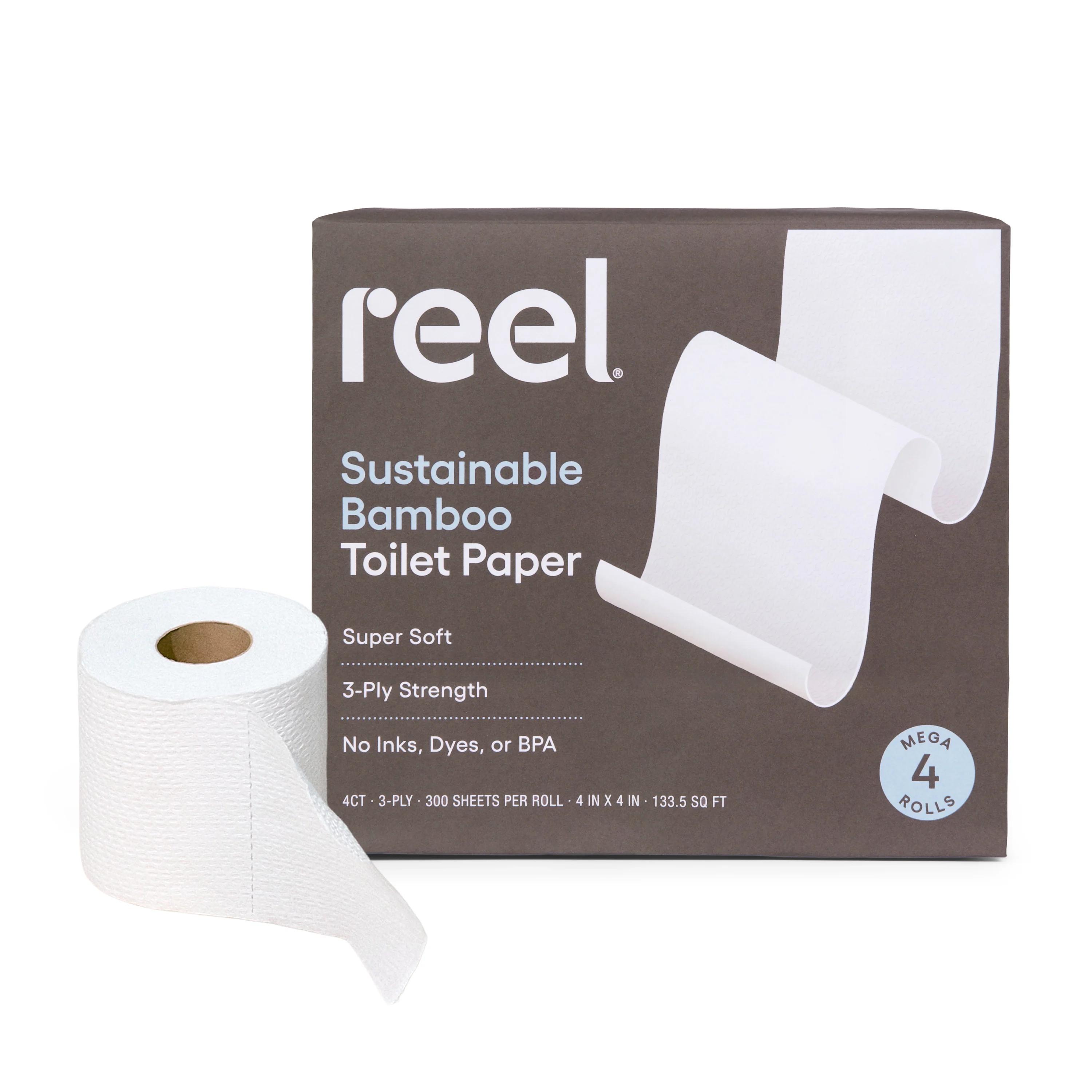 Premium Bamboo Toilet Paper - 300 3-Ply sheets per roll - Image 12
