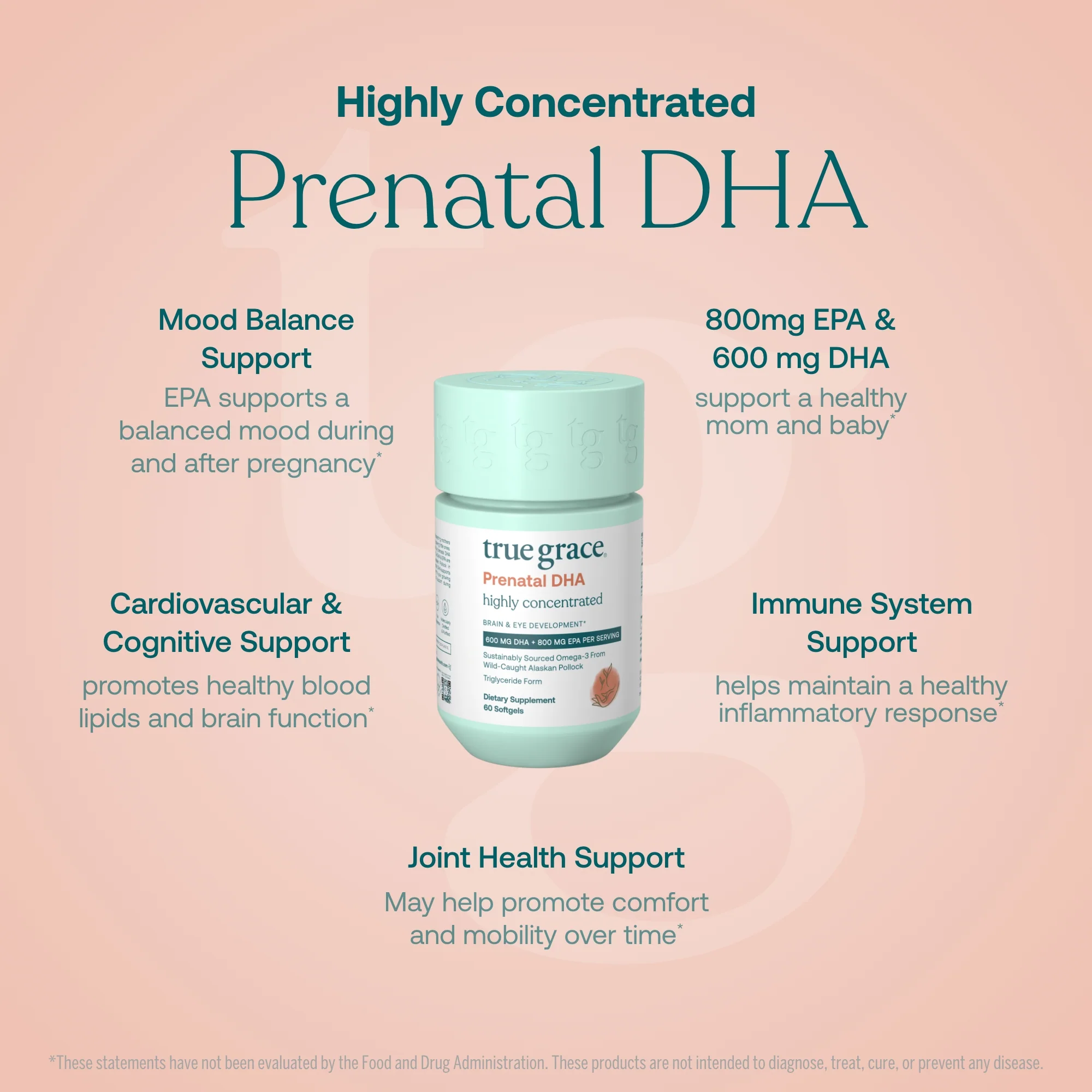Prenatal DHA Softgels - Brain & Eye Development* - Image 9