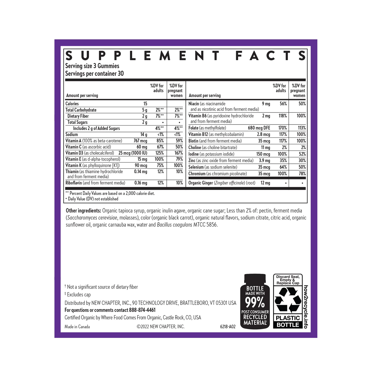 Prenatal Multivitamin Gummy - Image 2