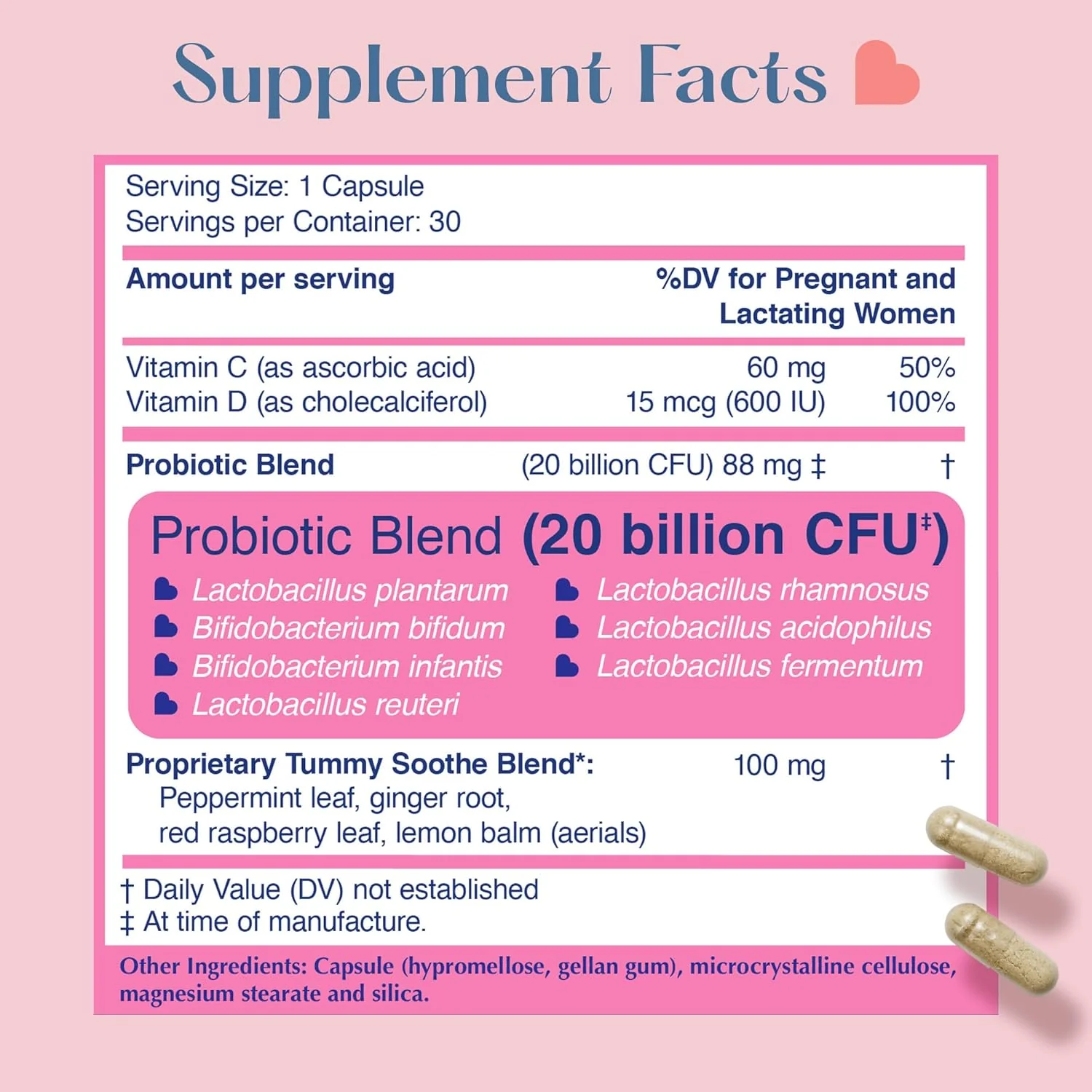 Prenatal Probiotic - Tummy Soothe Blend - Image 3