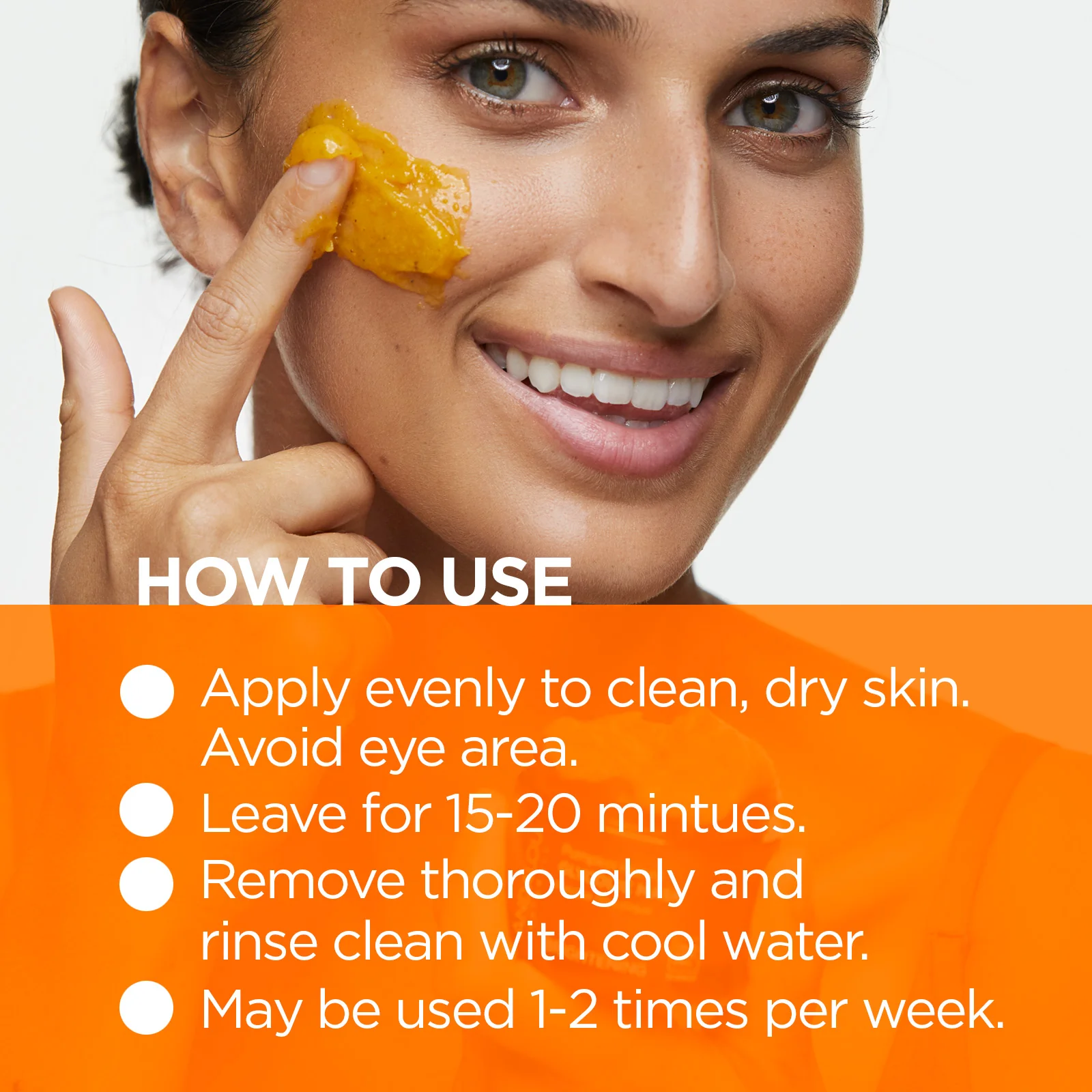 Brightening Pumpkin Honey Glycolic Mask - Image 3