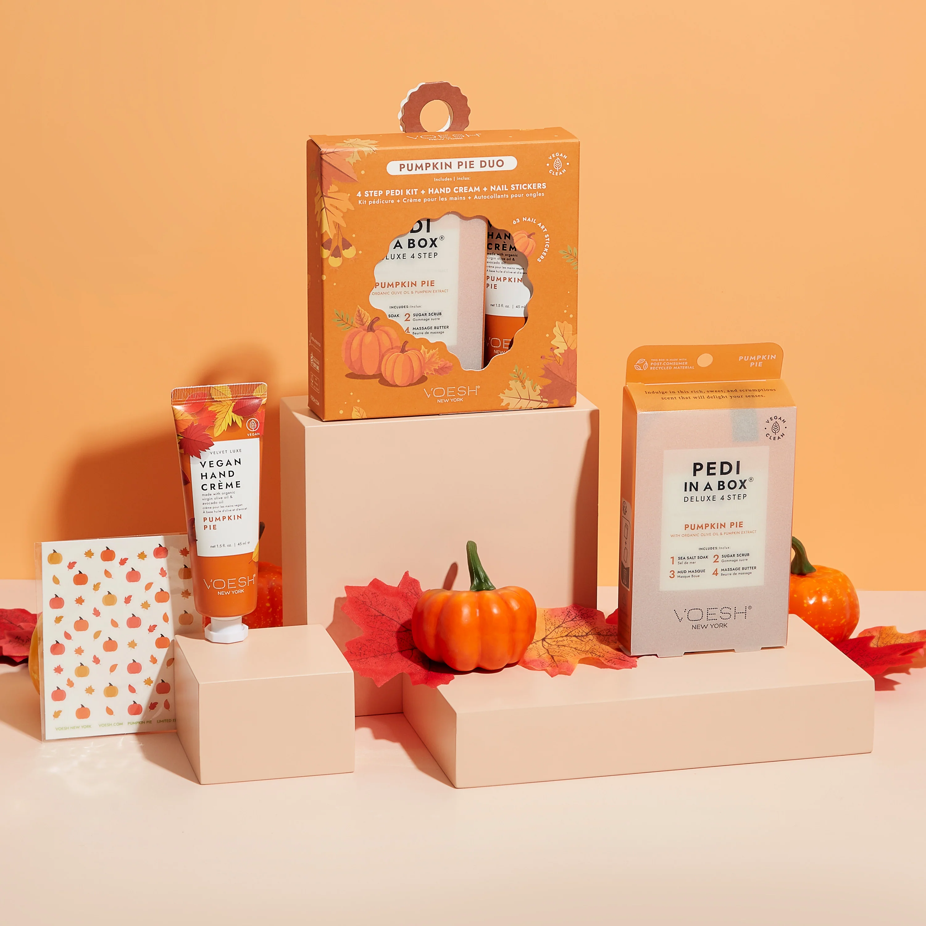 Pumpkin Pie Duo with Nail Stickers - Image 2