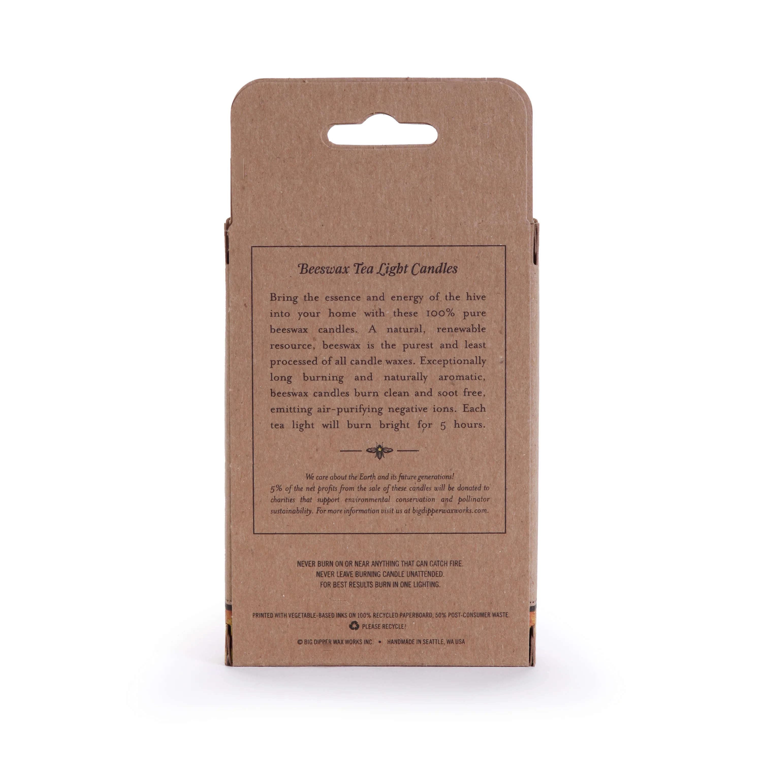 Pure Beeswax Tea Lights - Image 2
