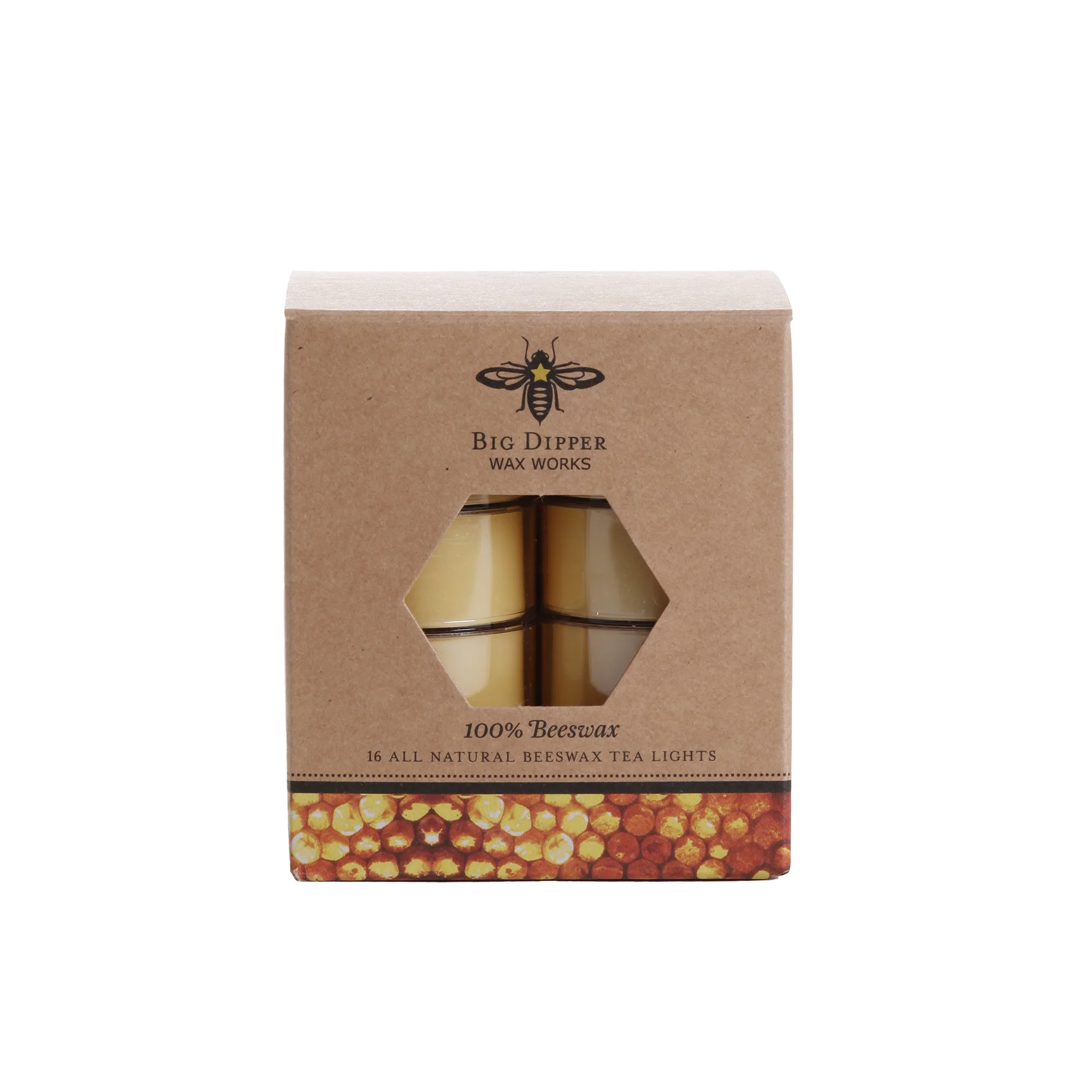 Pure Beeswax Tea Lights - Image 3