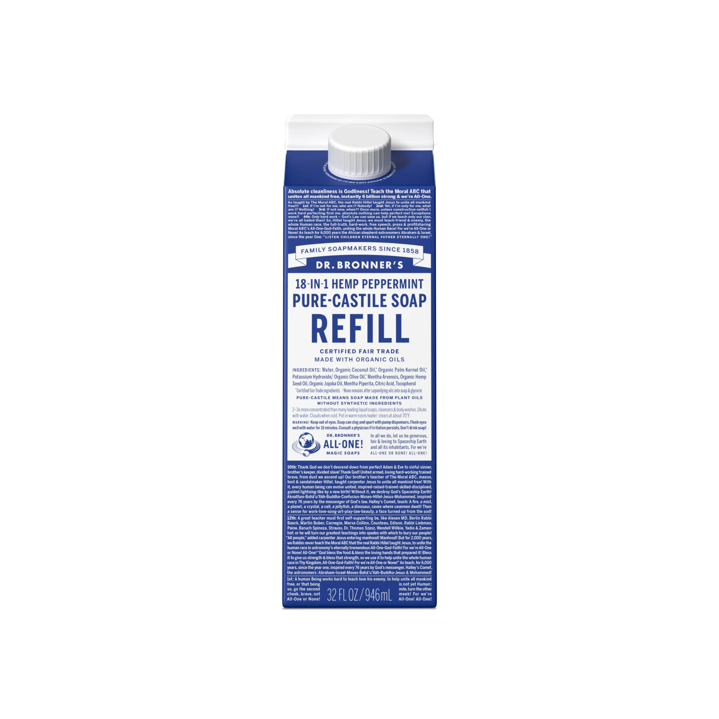 Pure-Castile Liquid Soap Refill Carton - Image 14