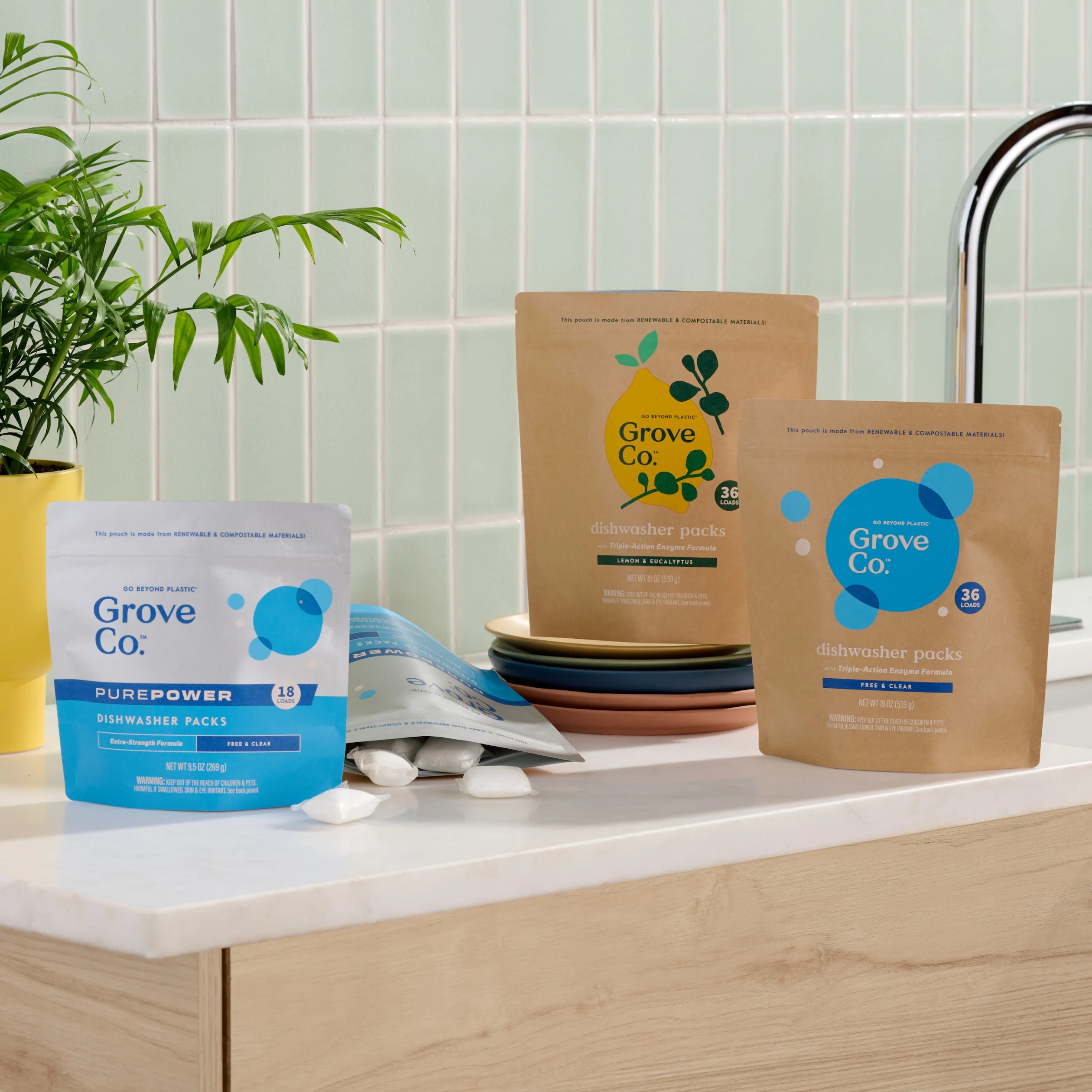 Pure Power Dishwasher Detergent Packs - Image 4