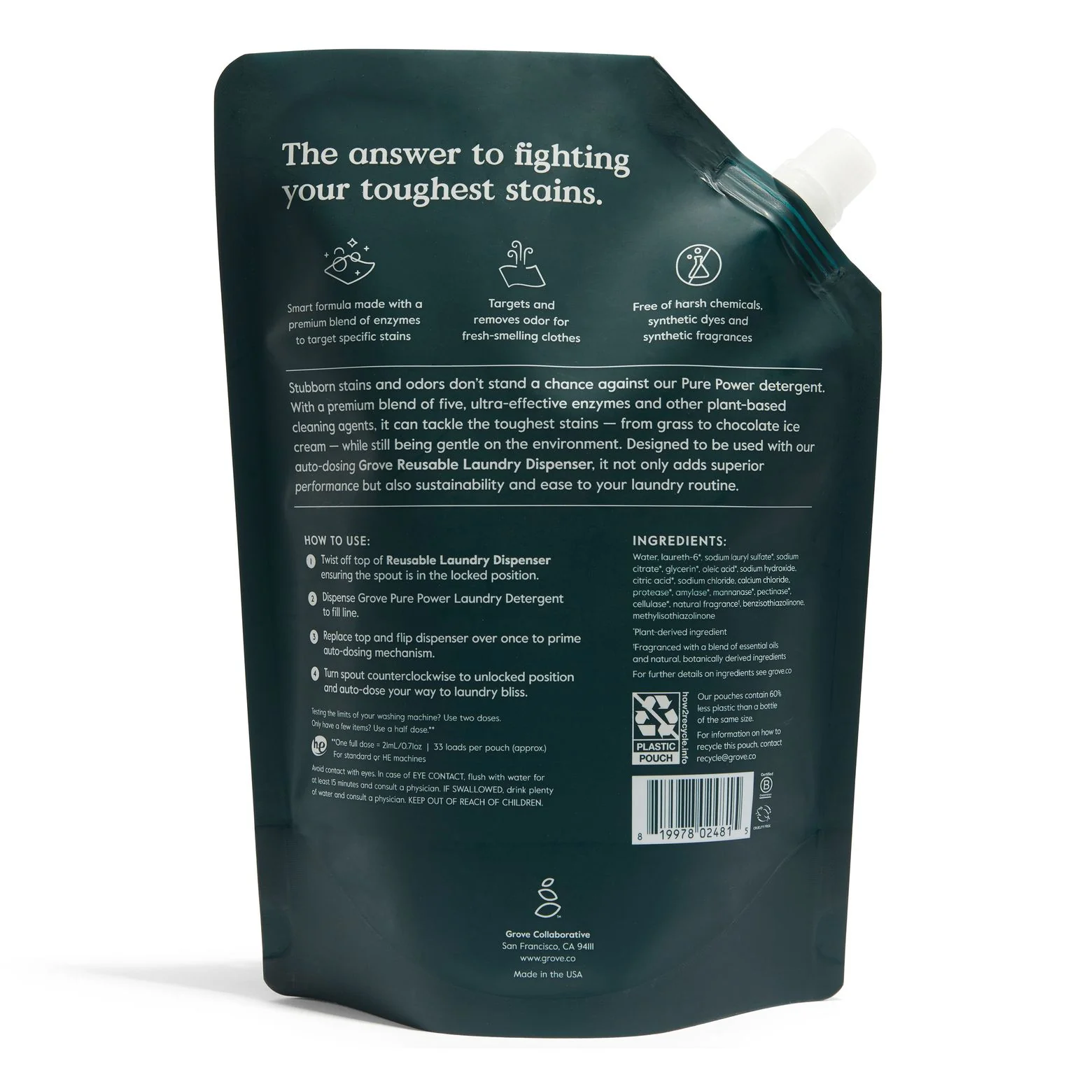 Pure Power Liquid Laundry Detergent - Image 2