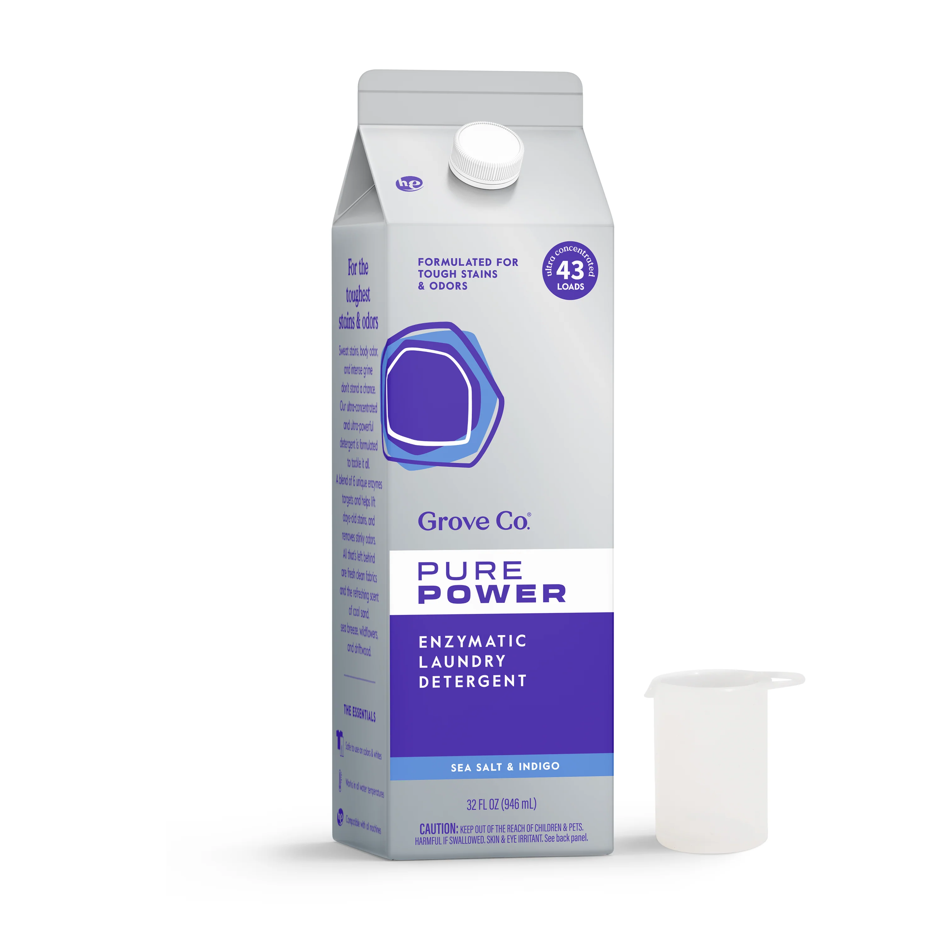 Pure Power Laundry Detergent – Tackles Tough Stains & Odors - Image 3