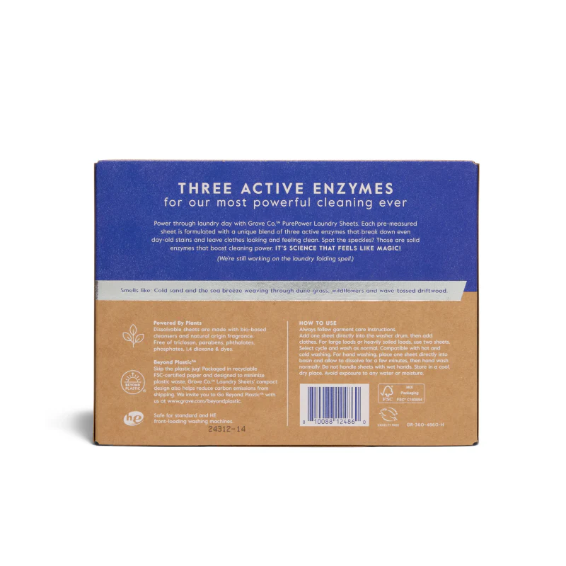 PurePower Enzymatic Laundry Detergent Sheets - Image 2