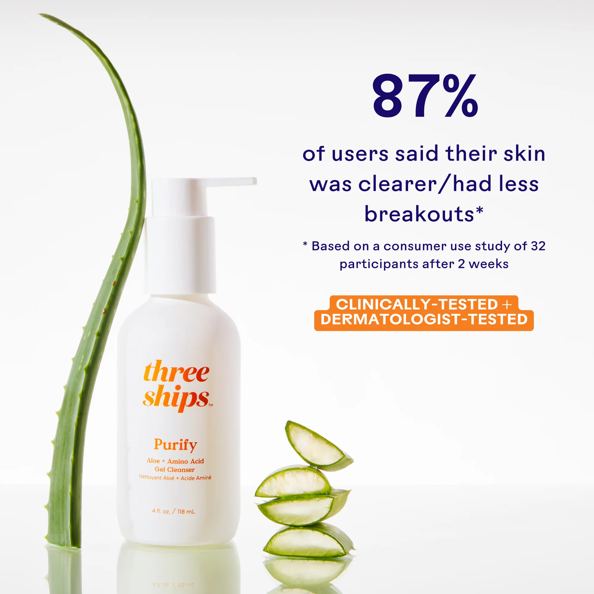 Purify Aloe + Amino Acid Gel Cleanser - Image 7