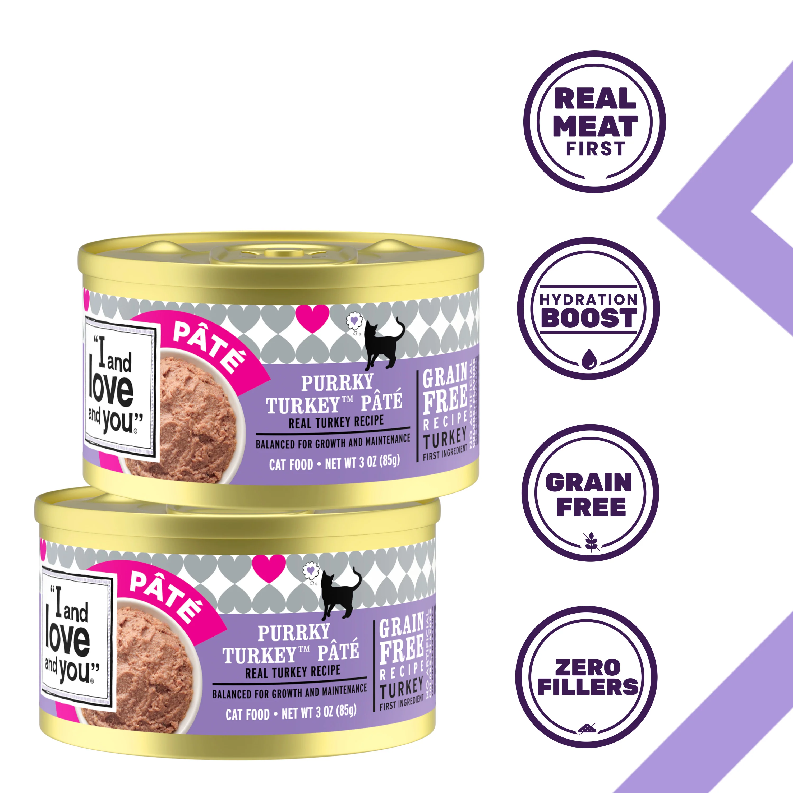 Purrky Turkey Pate Grain-Free Canned Cat Food - Image 3