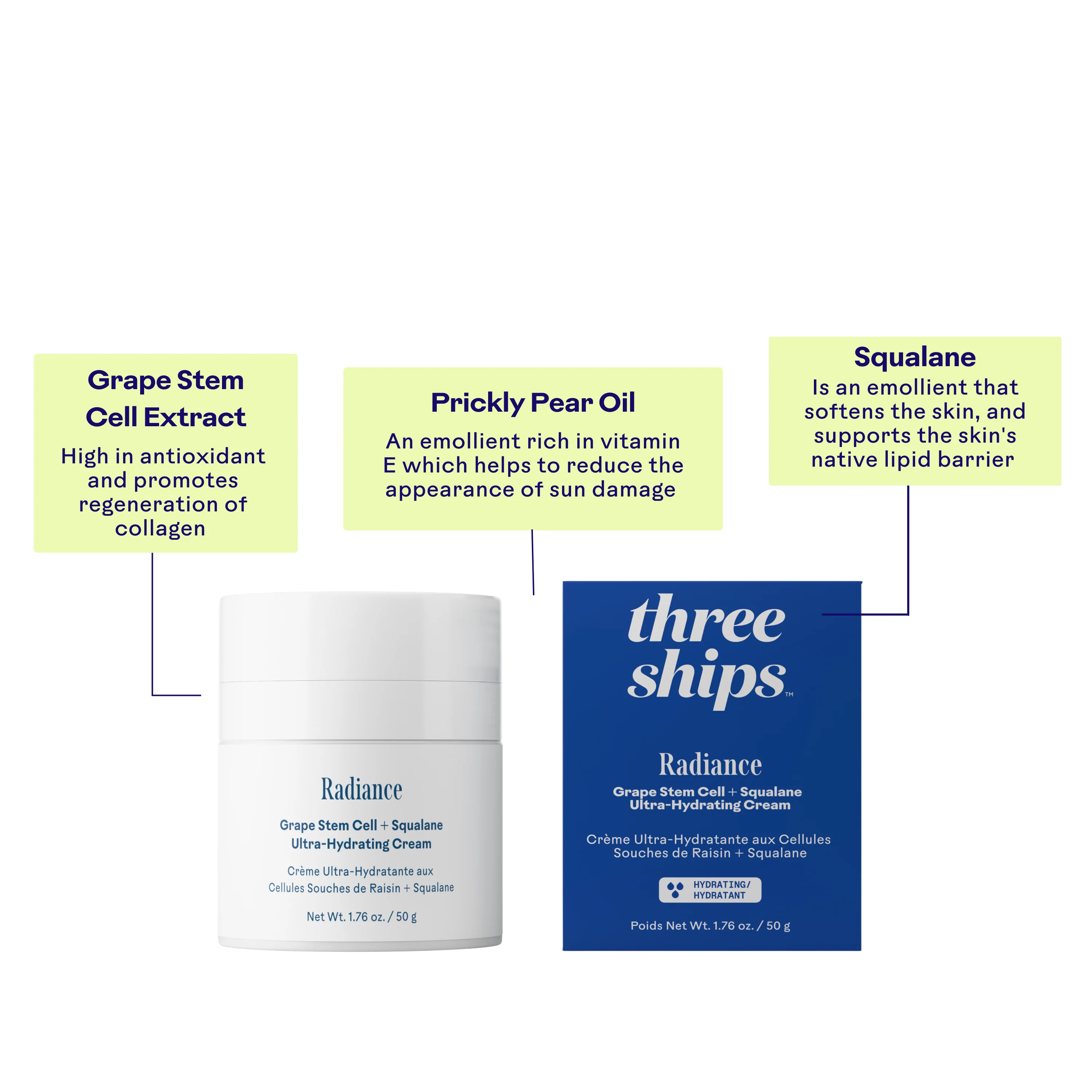 Radiance Grape Stem Cell + Squalane Ultra-Hydrating Cream - Image 3
