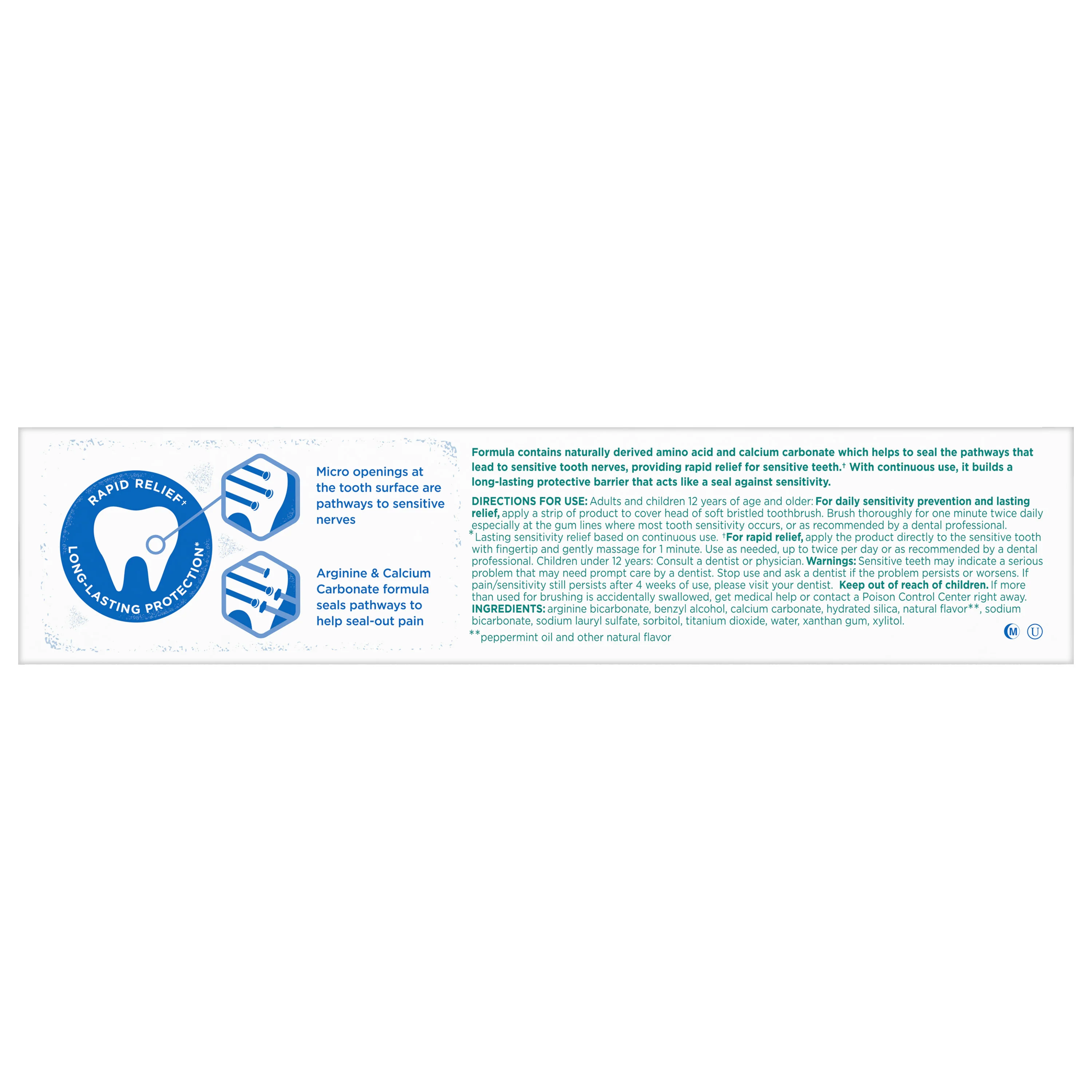 Rapid Relief Sensitive Fluoride-Free Toothpaste - Image 4