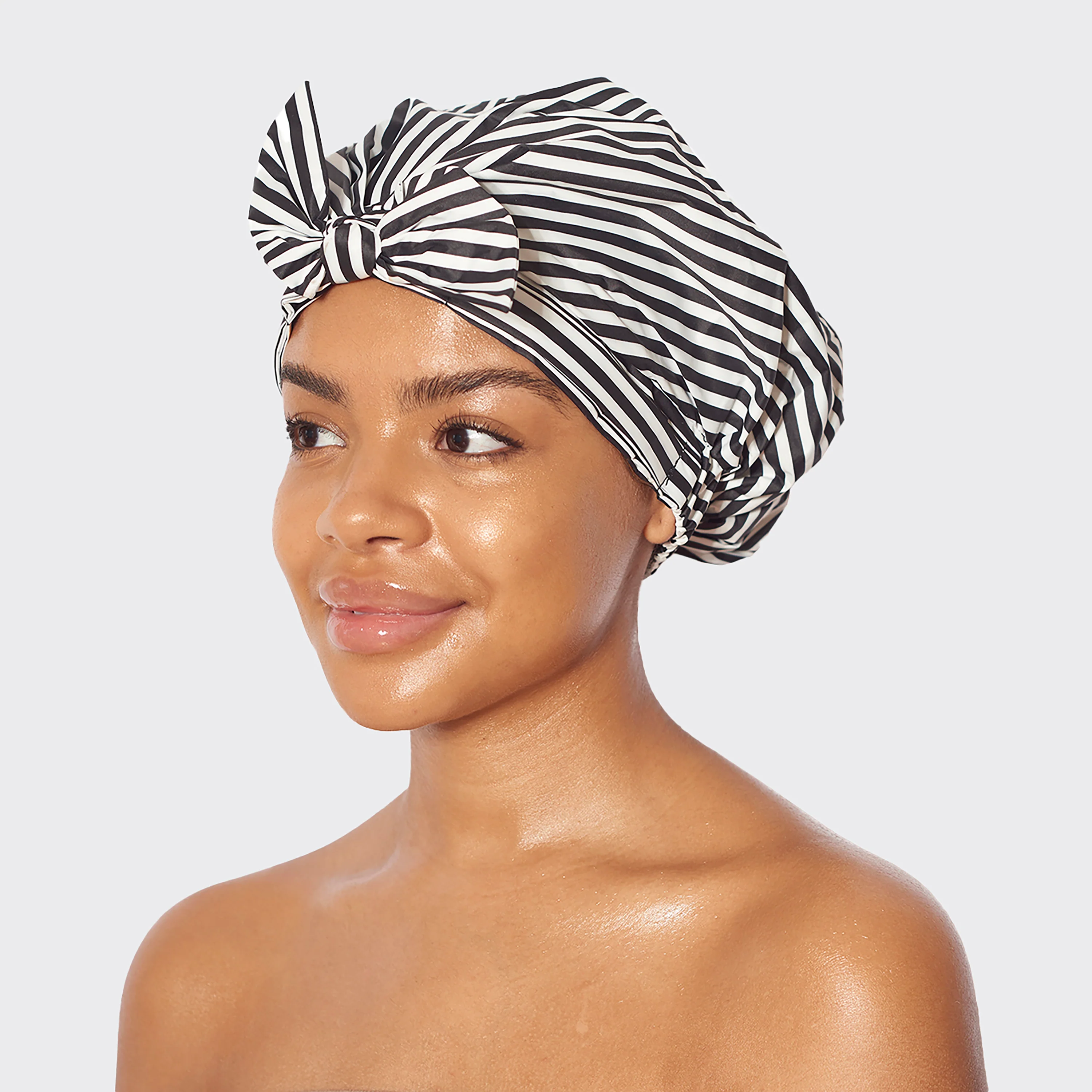 Recycled Polyester Luxe Shower Cap - Image 3