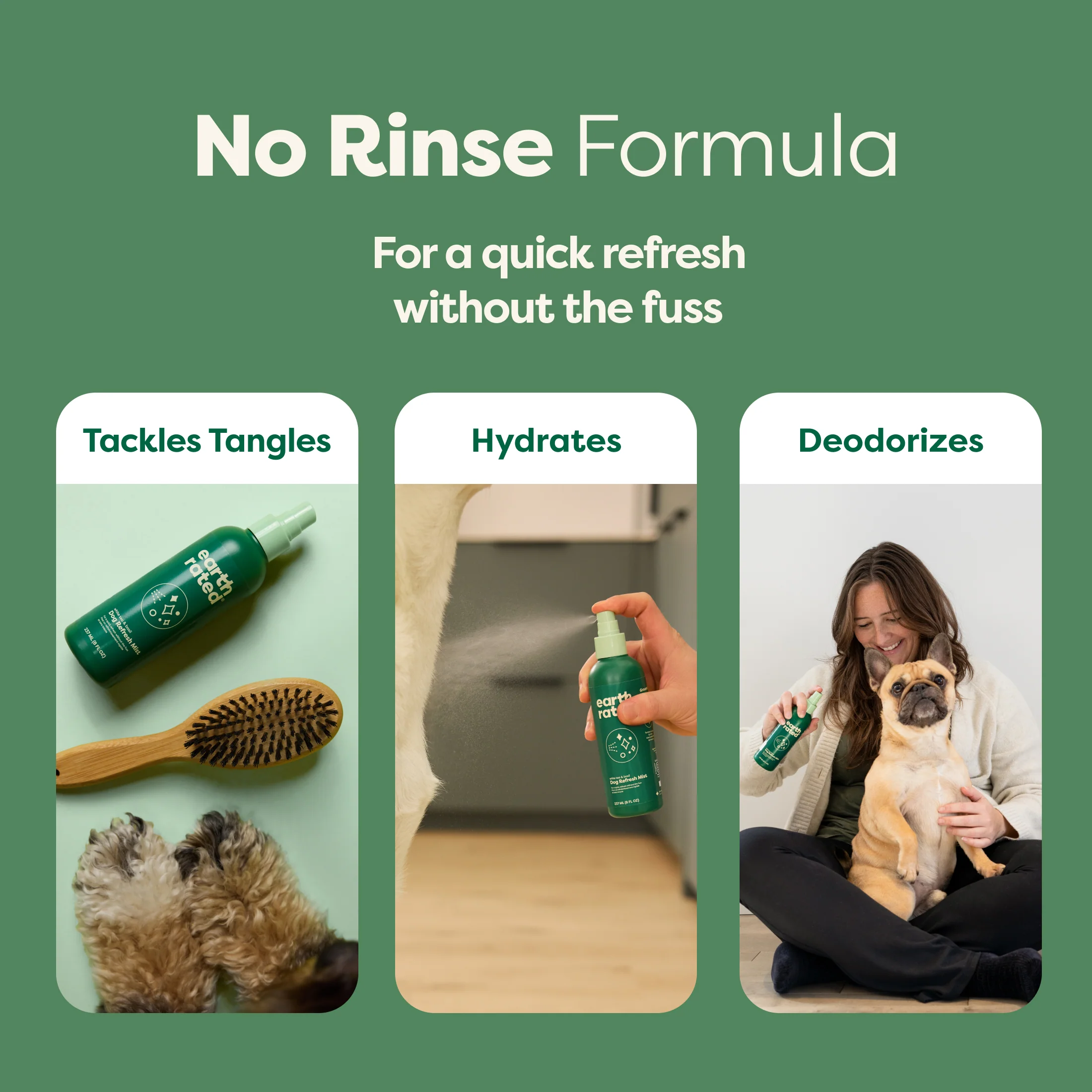 Deodorizing & Conditioning Refresh Mist for Dogs - Image 3