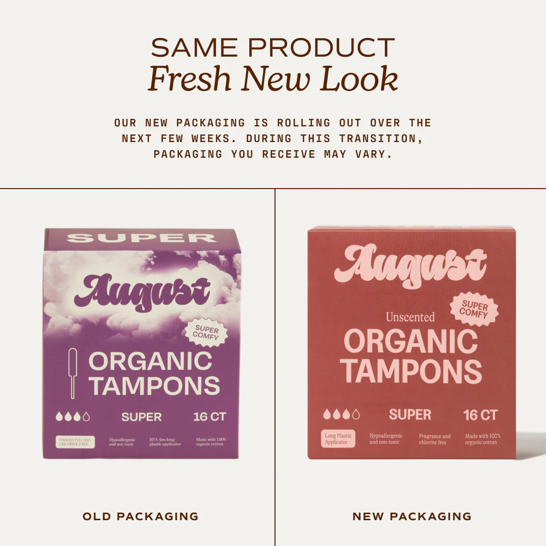 Tampons with Applicator – 100% Organic Cotton, Unscented - Image 14