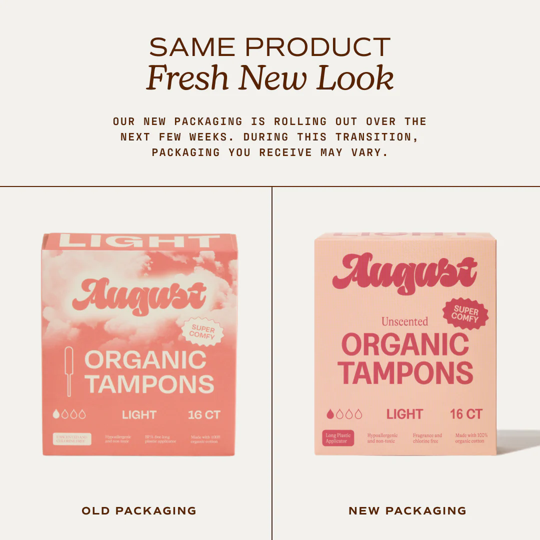 Tampons with Applicator – 100% Organic Cotton, Unscented - Image 17