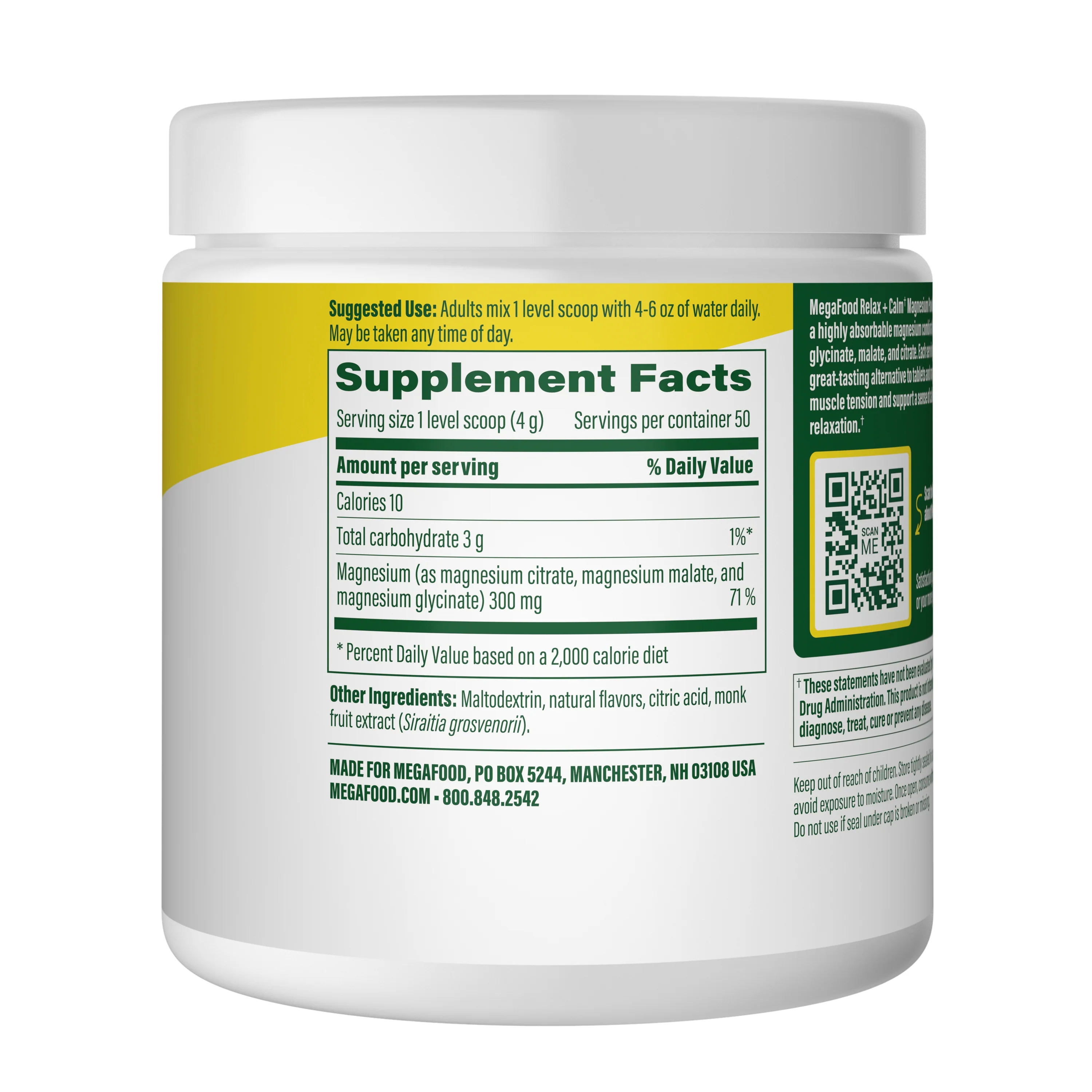 Relax & Calm Magnesium Powder Drink Mix - Image 4