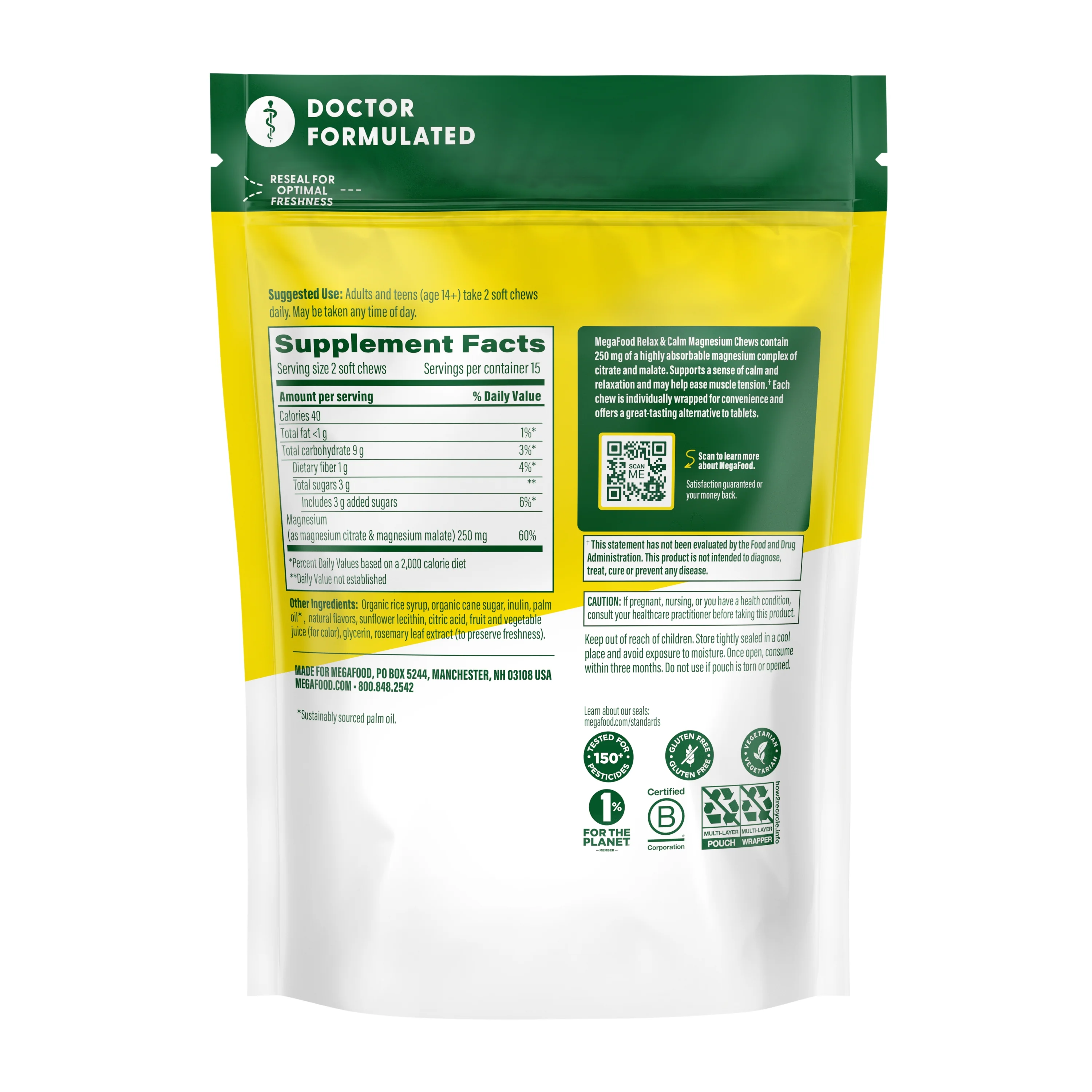 Relax & Calm Magnesium Soft Chews - Image 2