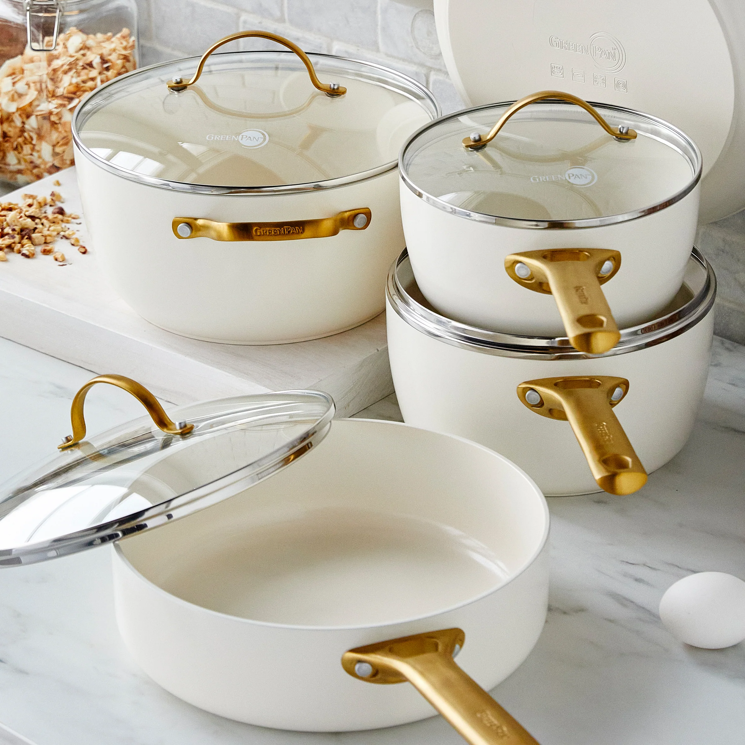 Reserve Ceramic Nonstick 10-Piece Cookware Set - Image 9