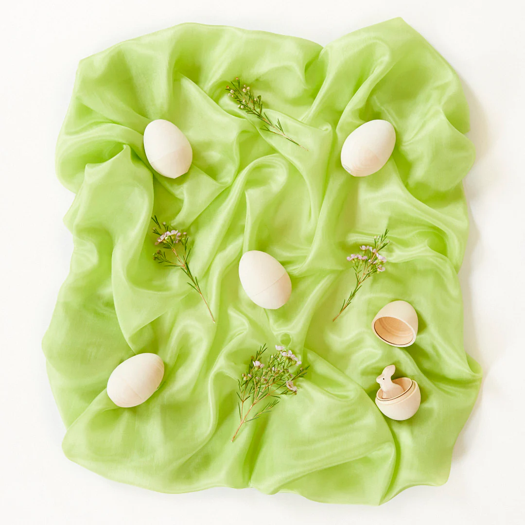 Reusable and Fillable Wooden Easter Eggs made from FSC-Certified Wood - Image 2