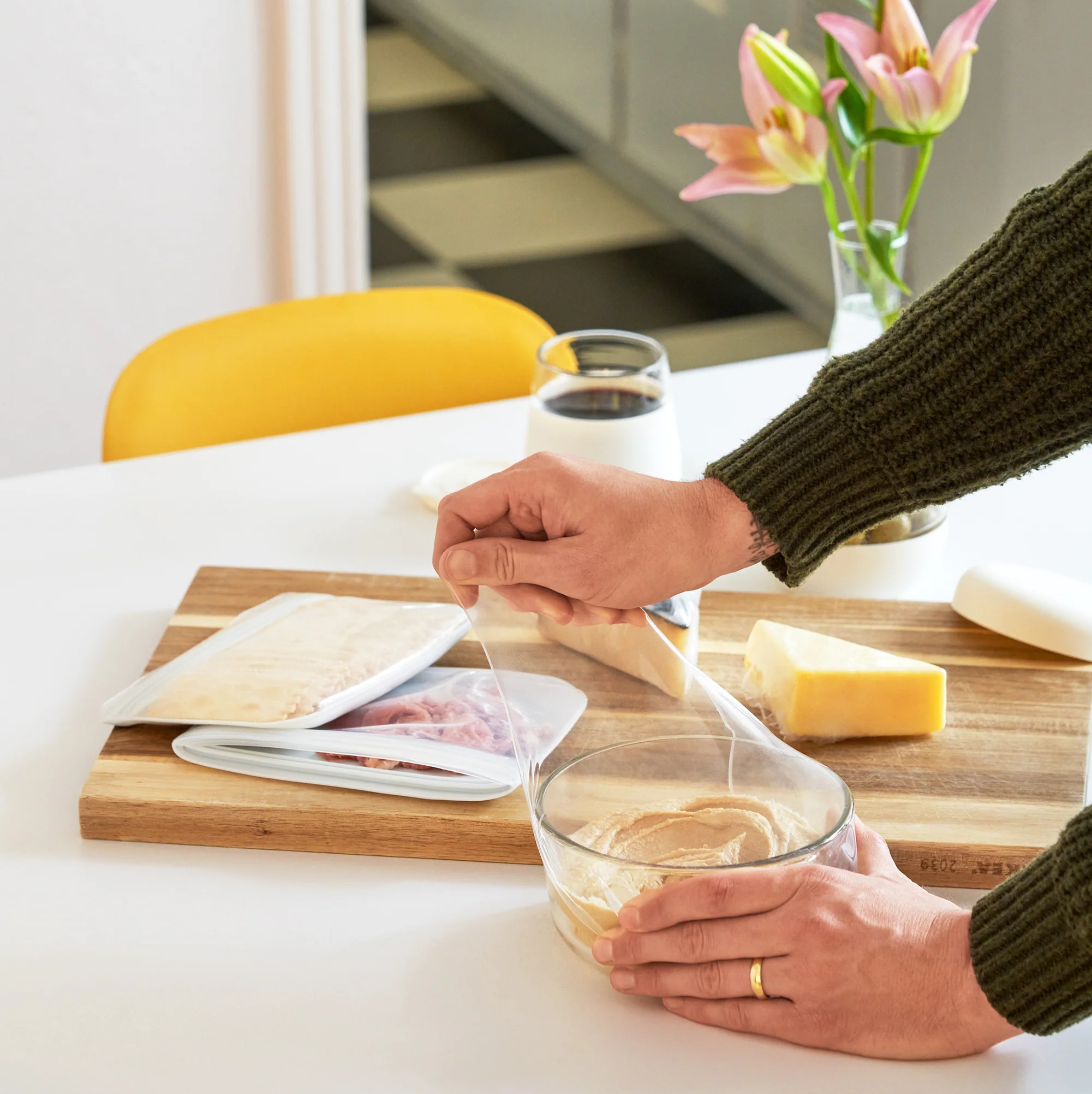Reusable Silicone Stretch Wrap - Image 5