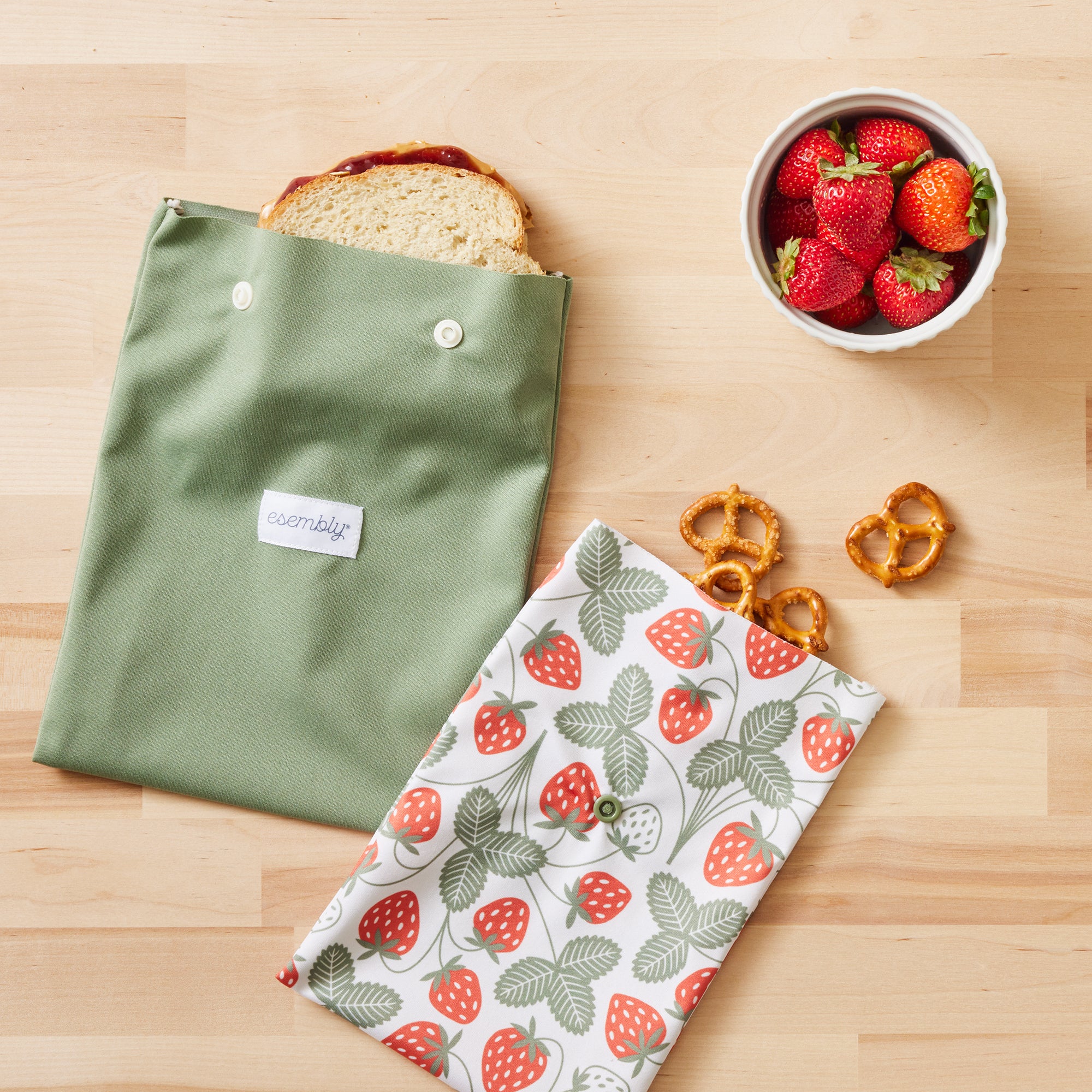 Reusable Snack & Sammy Food Pouches - Image 4