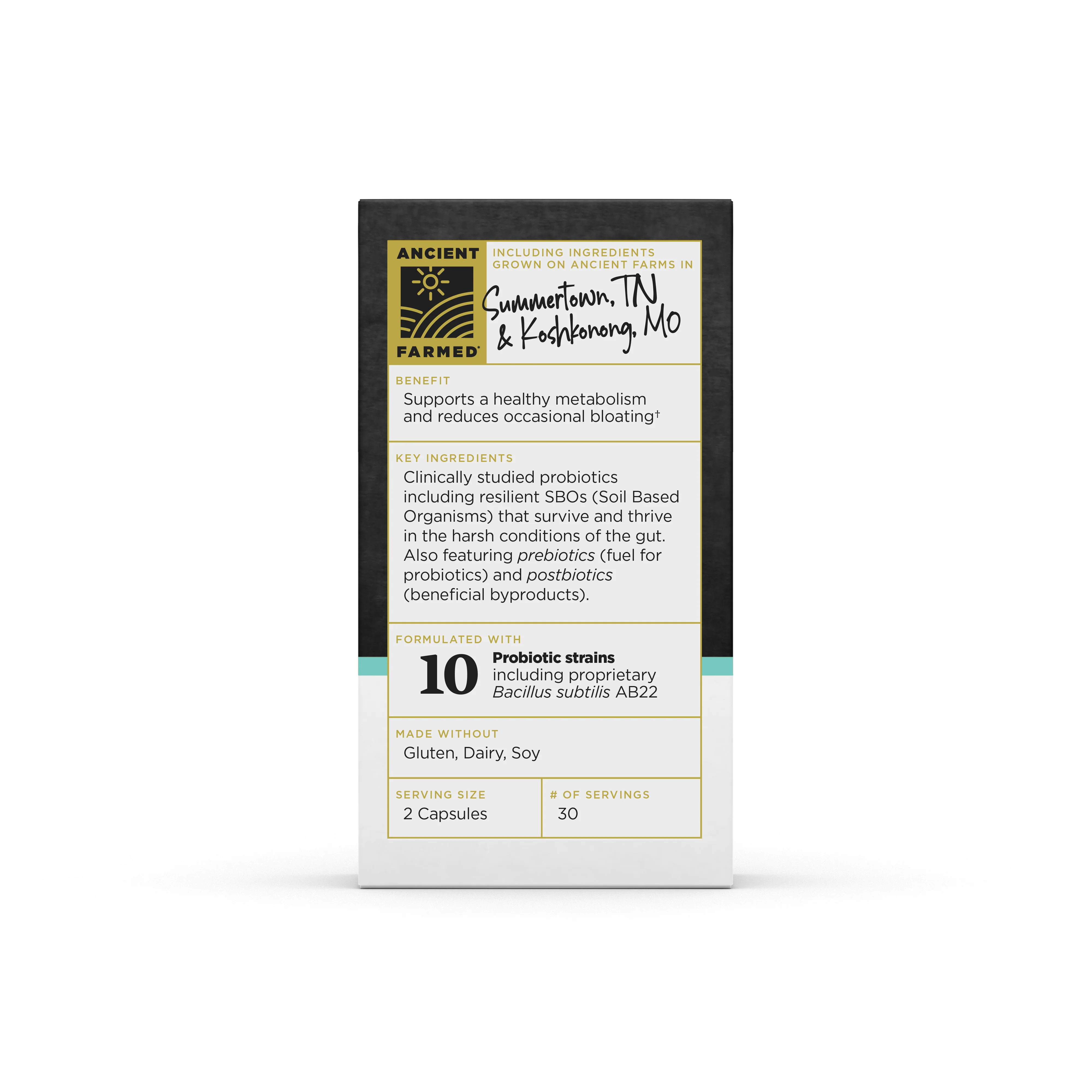 Metabolism Support Probiotics - Regenerative Organic Certified® - Image 3