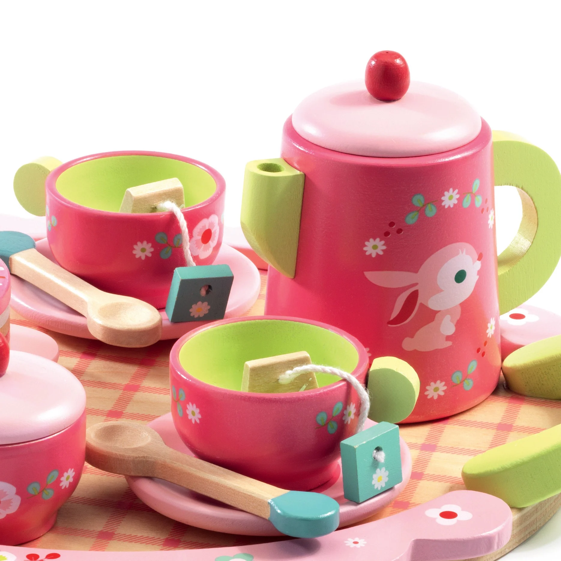 Role Play Lili Rose's Tea Party Set made from 100% FSCĀ® Certified Wood - Image 3