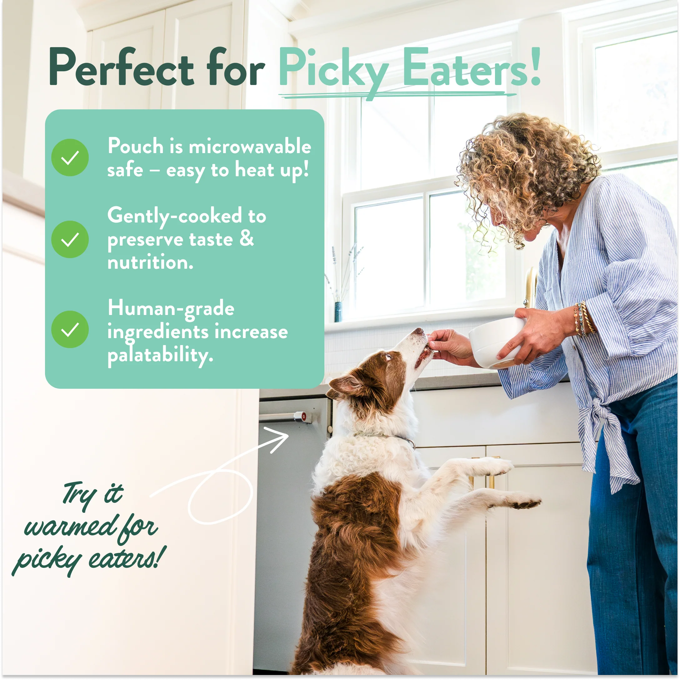Rosie's Beef N' Rice Human-Grade Dog Meal, Mixer or Meal Topper, 9 oz Pouch - Single - Image 12