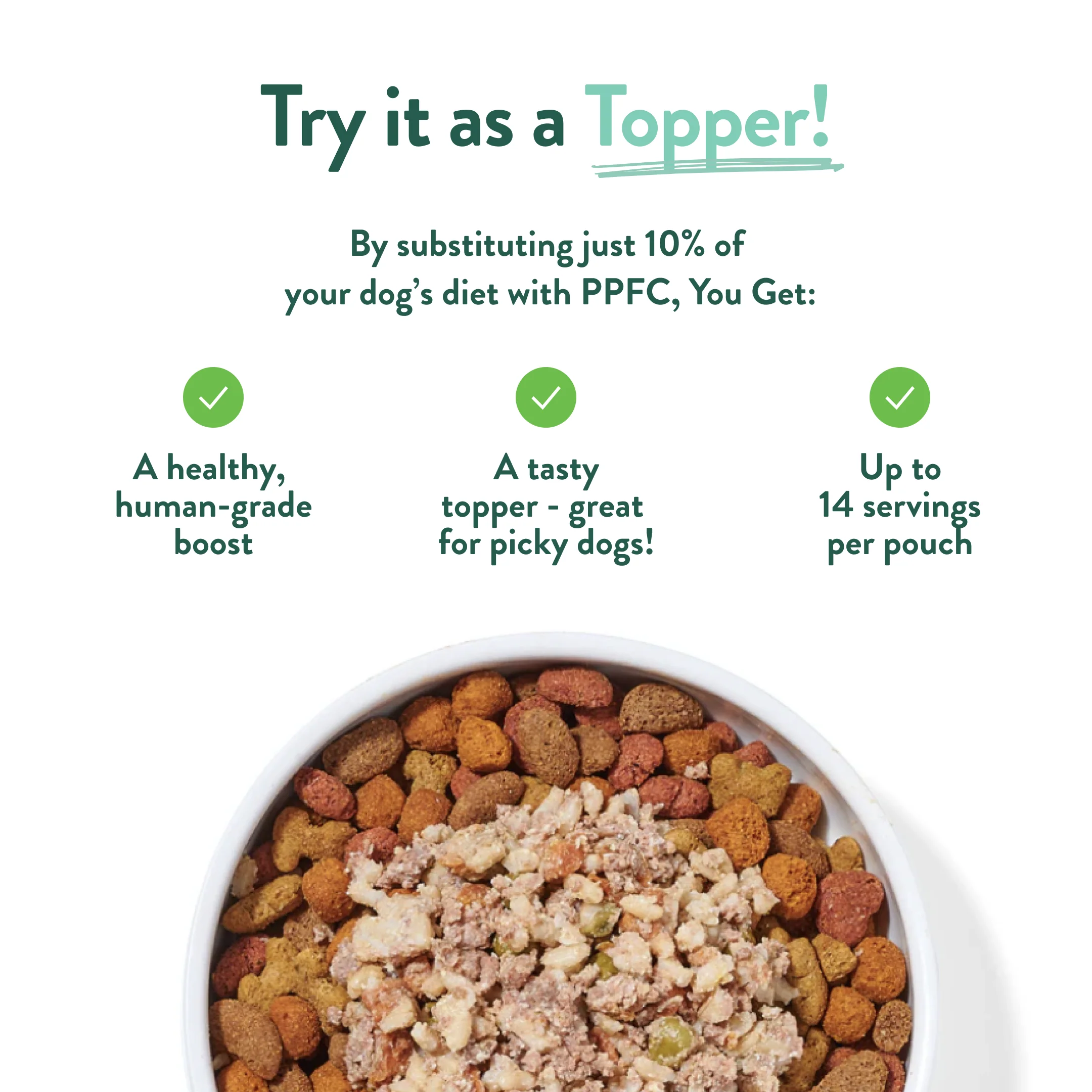 Rosie's Beef N' Rice Human-Grade Dog Meal, Mixer or Meal Topper, 9 oz Pouch - Single - Image 9