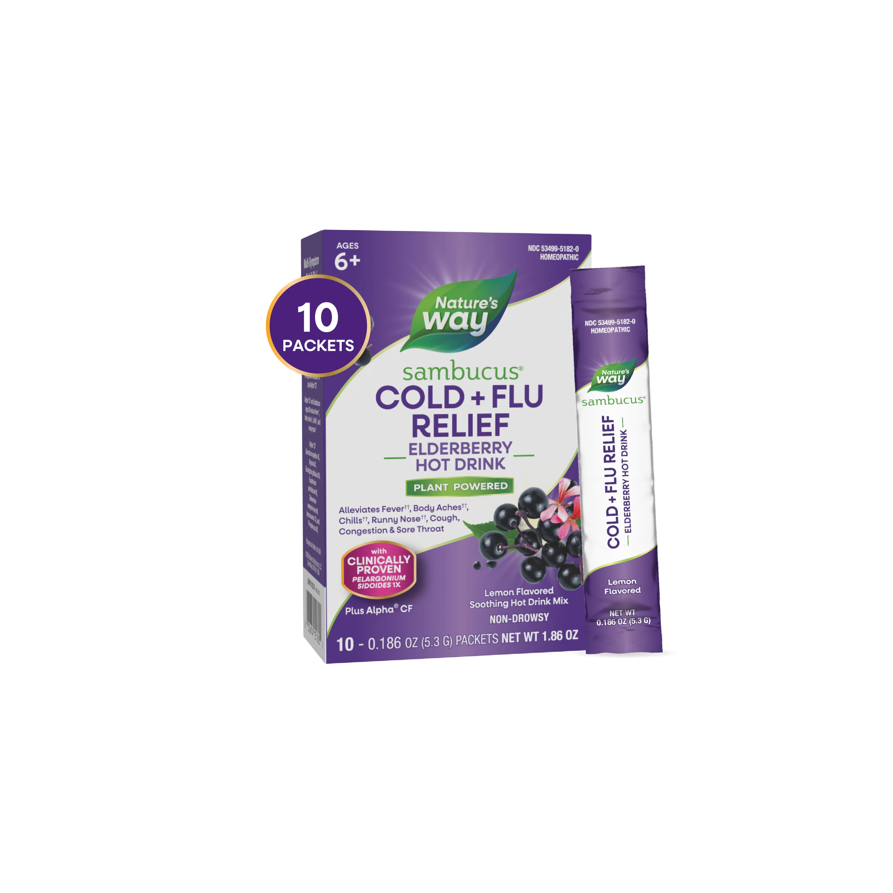 Sambucus Cold+Flu Relief Hot Drink - Image 8