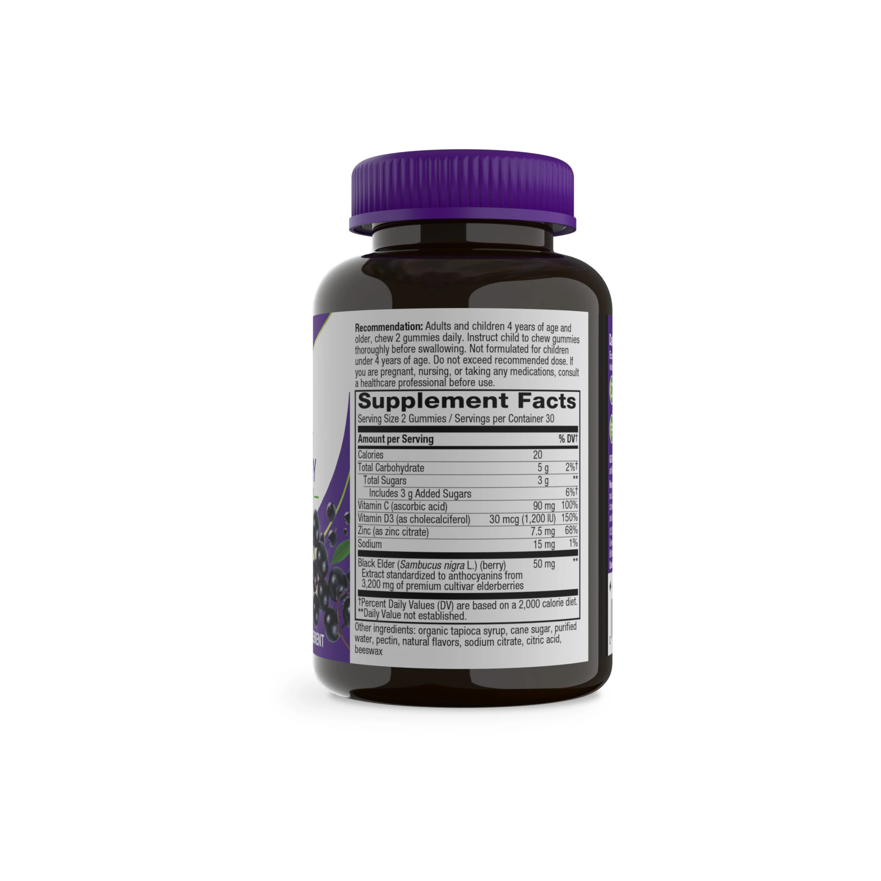 Sambucus Elderberry Gummy - For Immune Support - Image 5