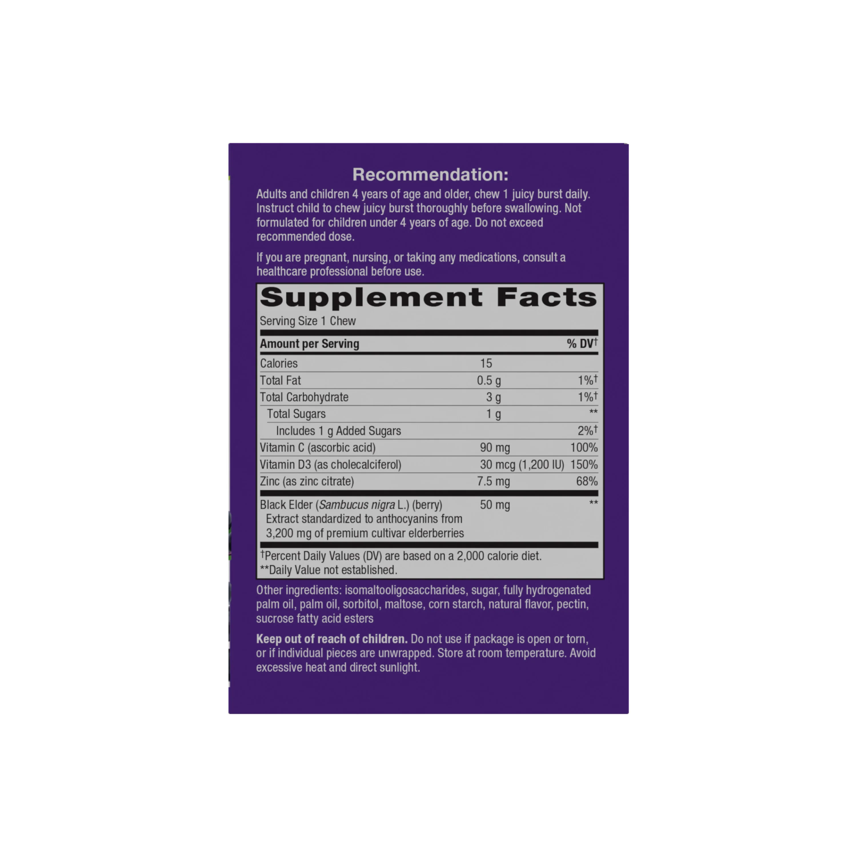 Sambucus Ultra Immune Juicy Burst - Image 7