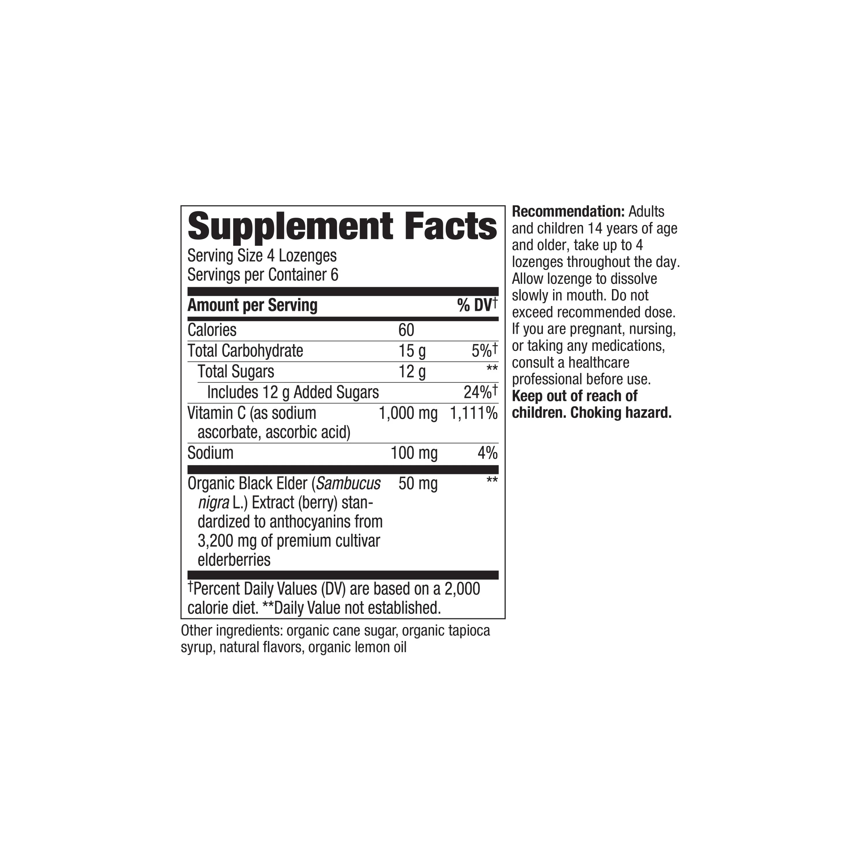 Sambucus Vitamin C Lozenges - Image 2
