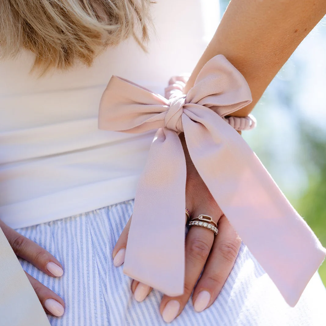 Satin Bow Scrunchie - Image 4