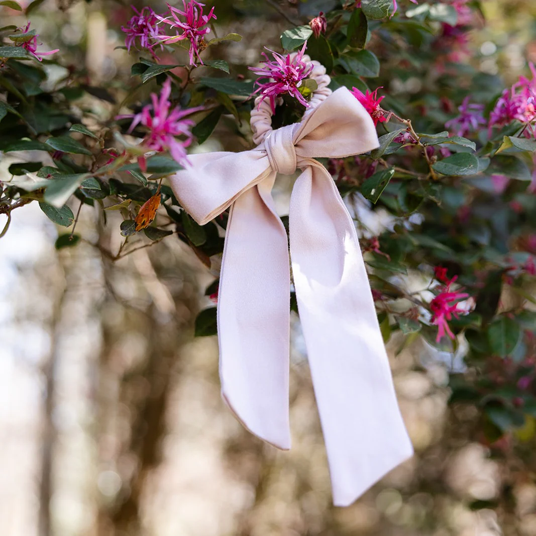 Satin Bow Scrunchie - Image 5